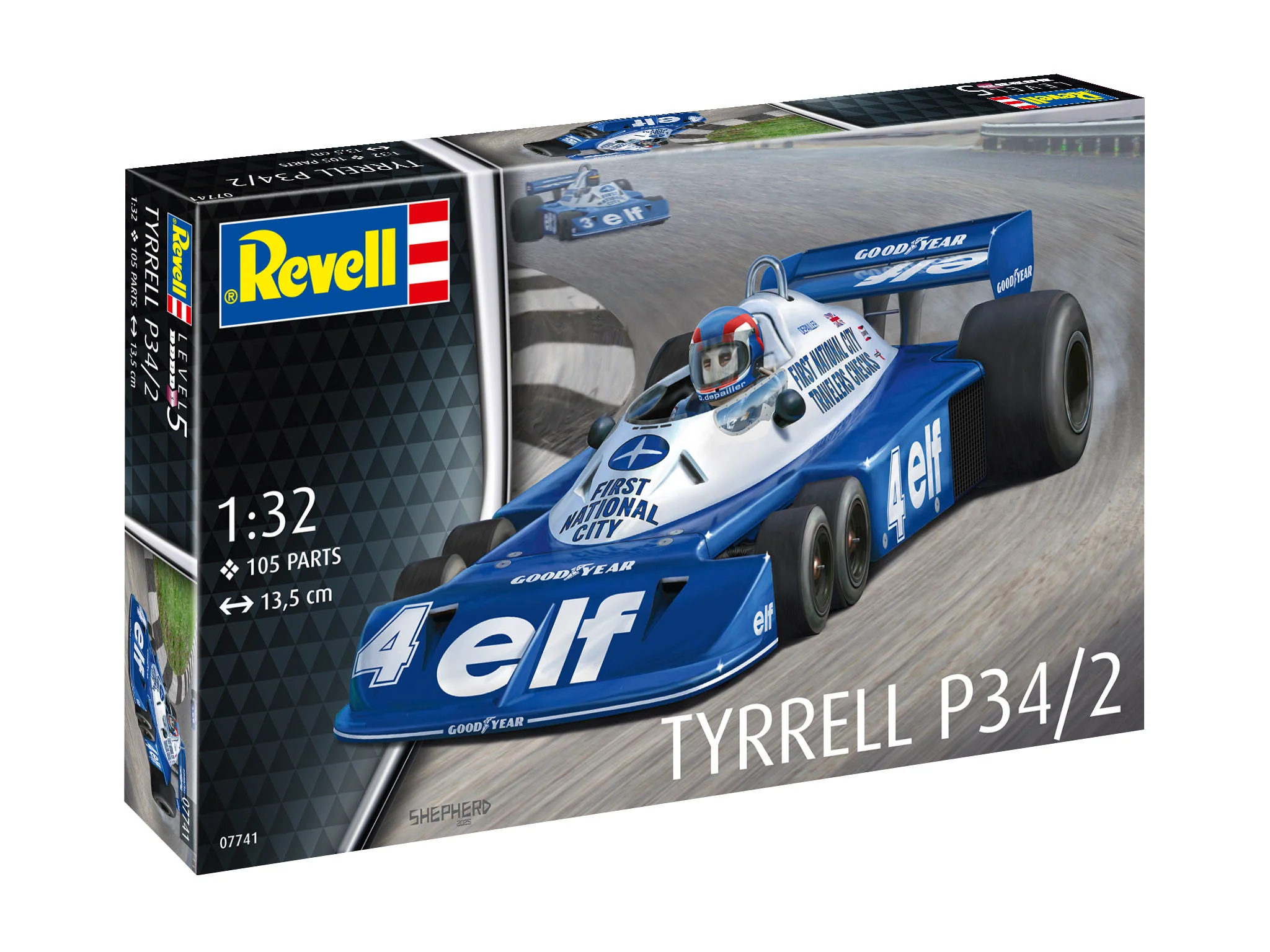 07741 Tyrrel P34-2 6-Wheeler Model Kit - Image 11