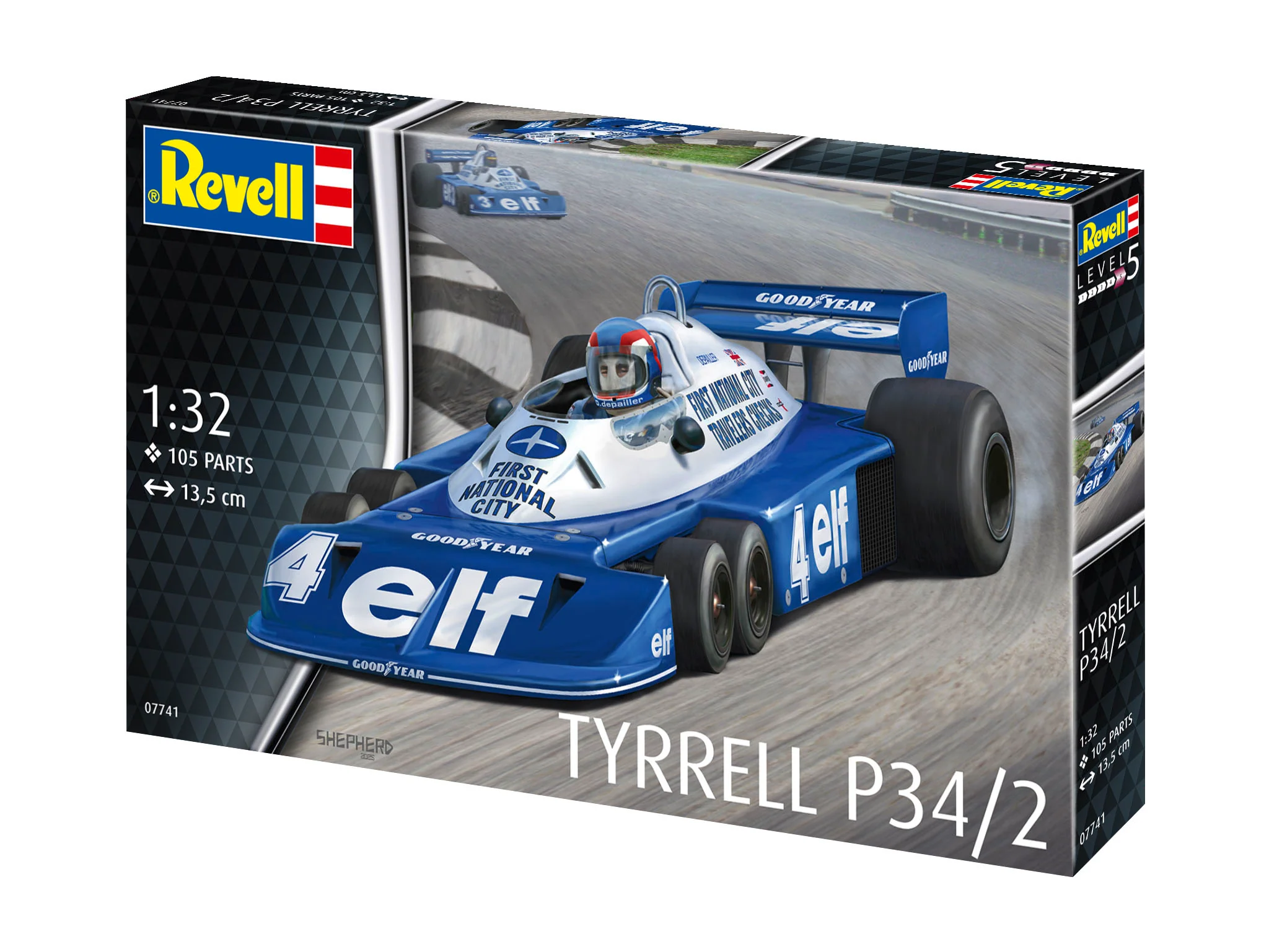 07741 Tyrrel P34-2 6-Wheeler Model Kit - Image 13
