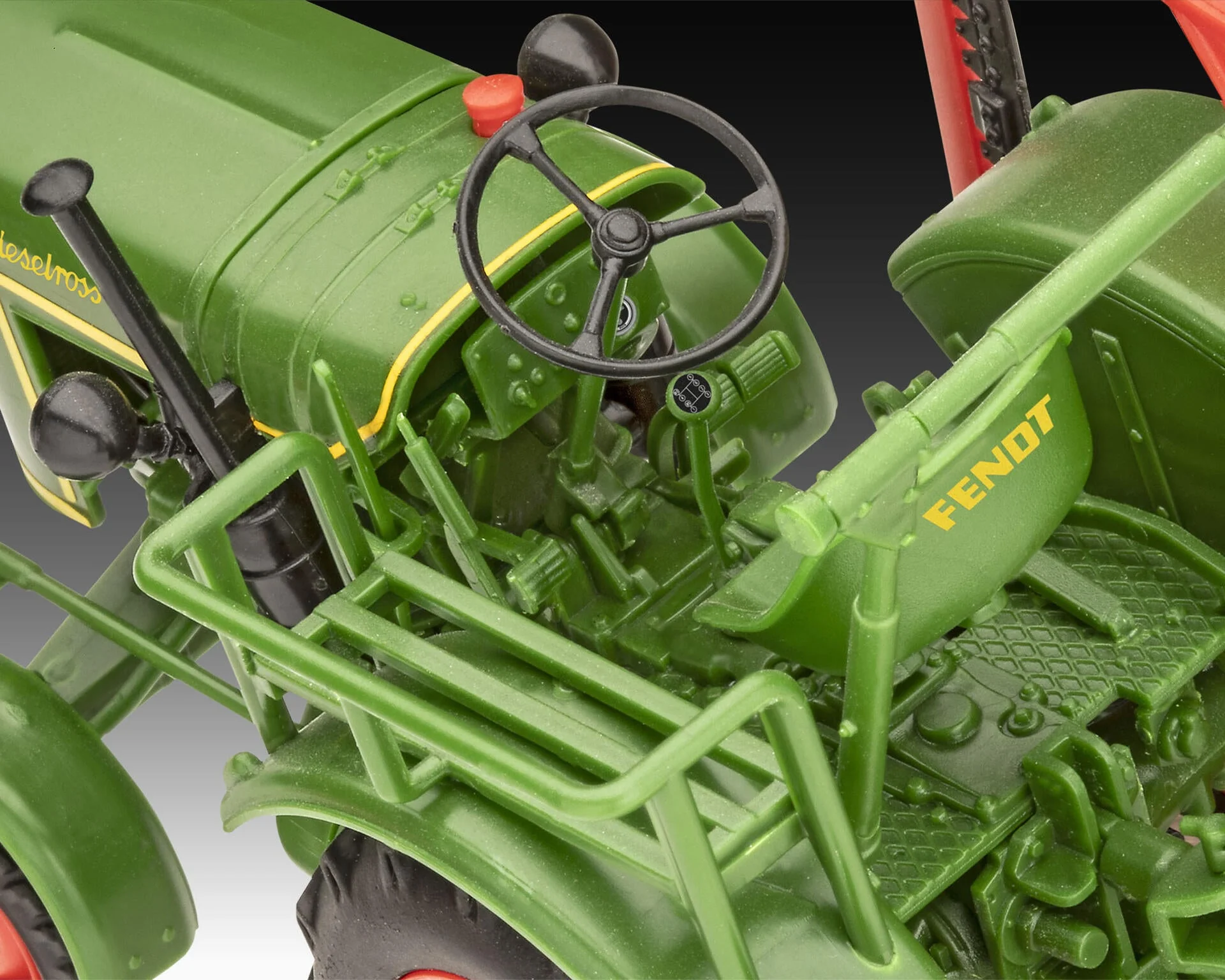 Fendt F20 Dieselroß Tractor (Click System) Model Kit - Image 5