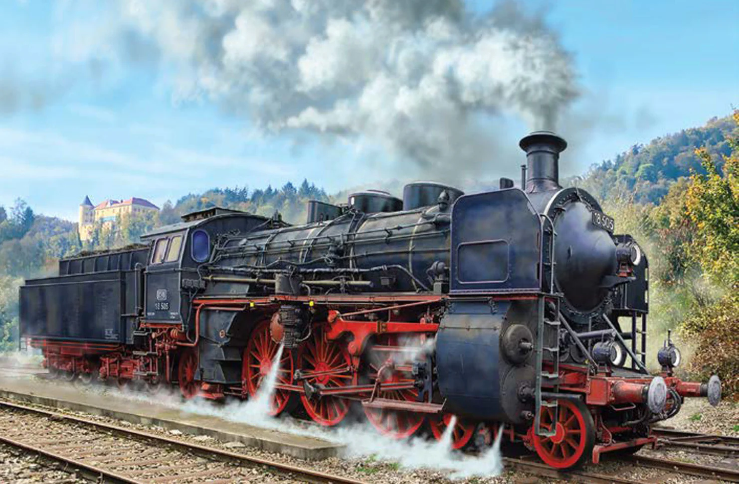 62167 Model Set Express Loco BR 18 505 with Tender - Image 8