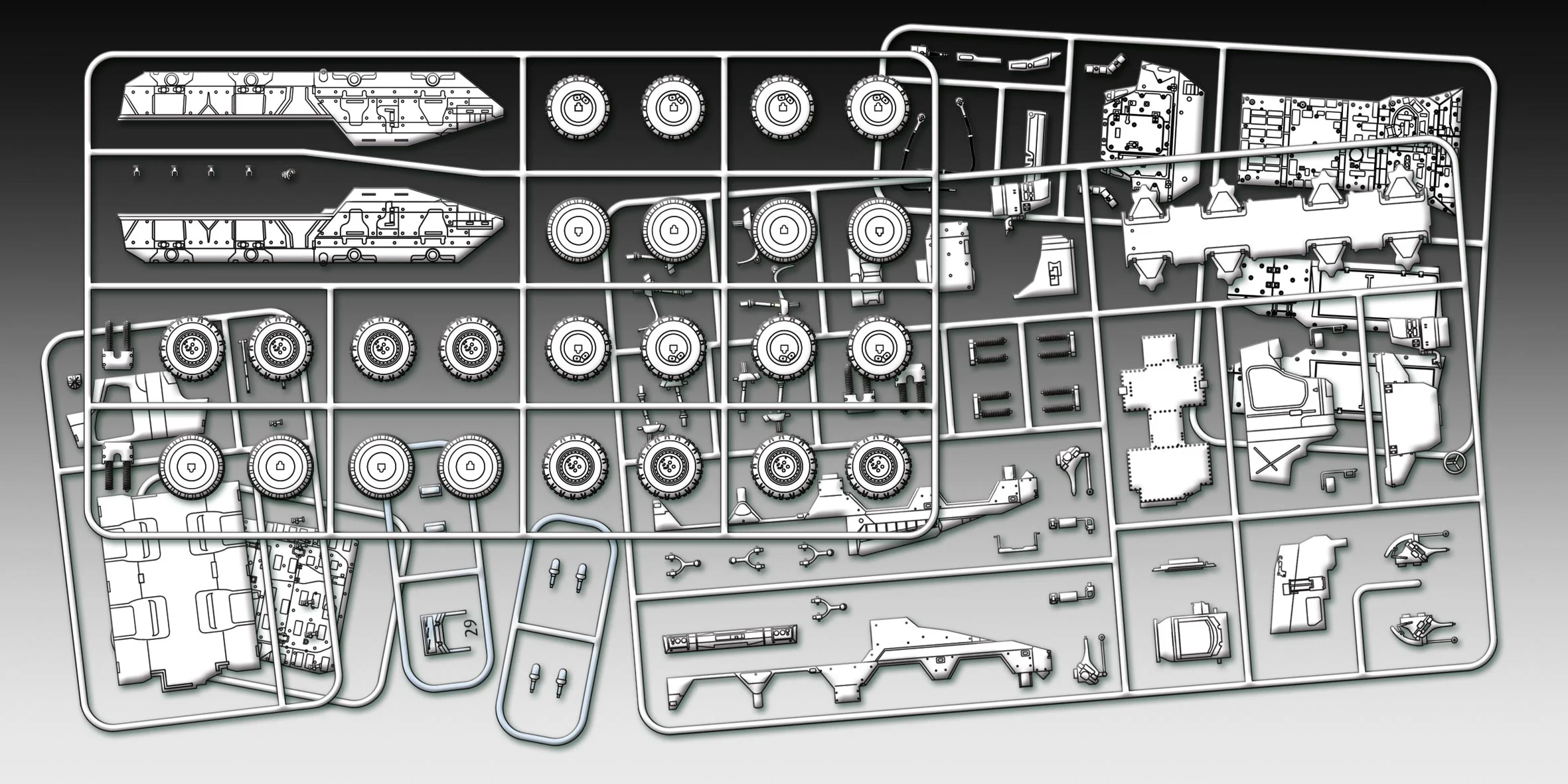 63362 GTK Boxer sgSANKfz model Model Kit - Image 5