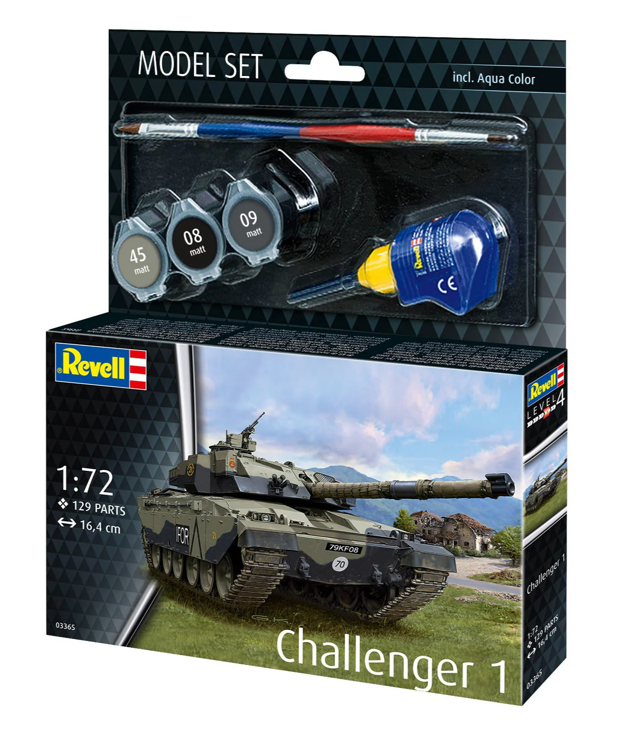 63365 Model Set Challenger 1 Tank - Image 8