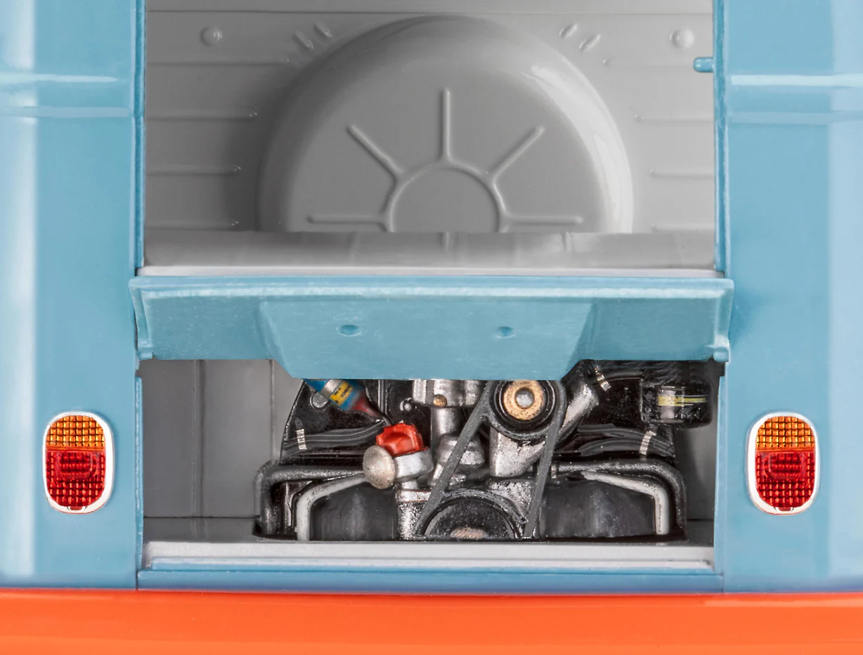 67726 Model Set VW T1 Panel Van (Gulf Decoration) Model Kit - Image 7