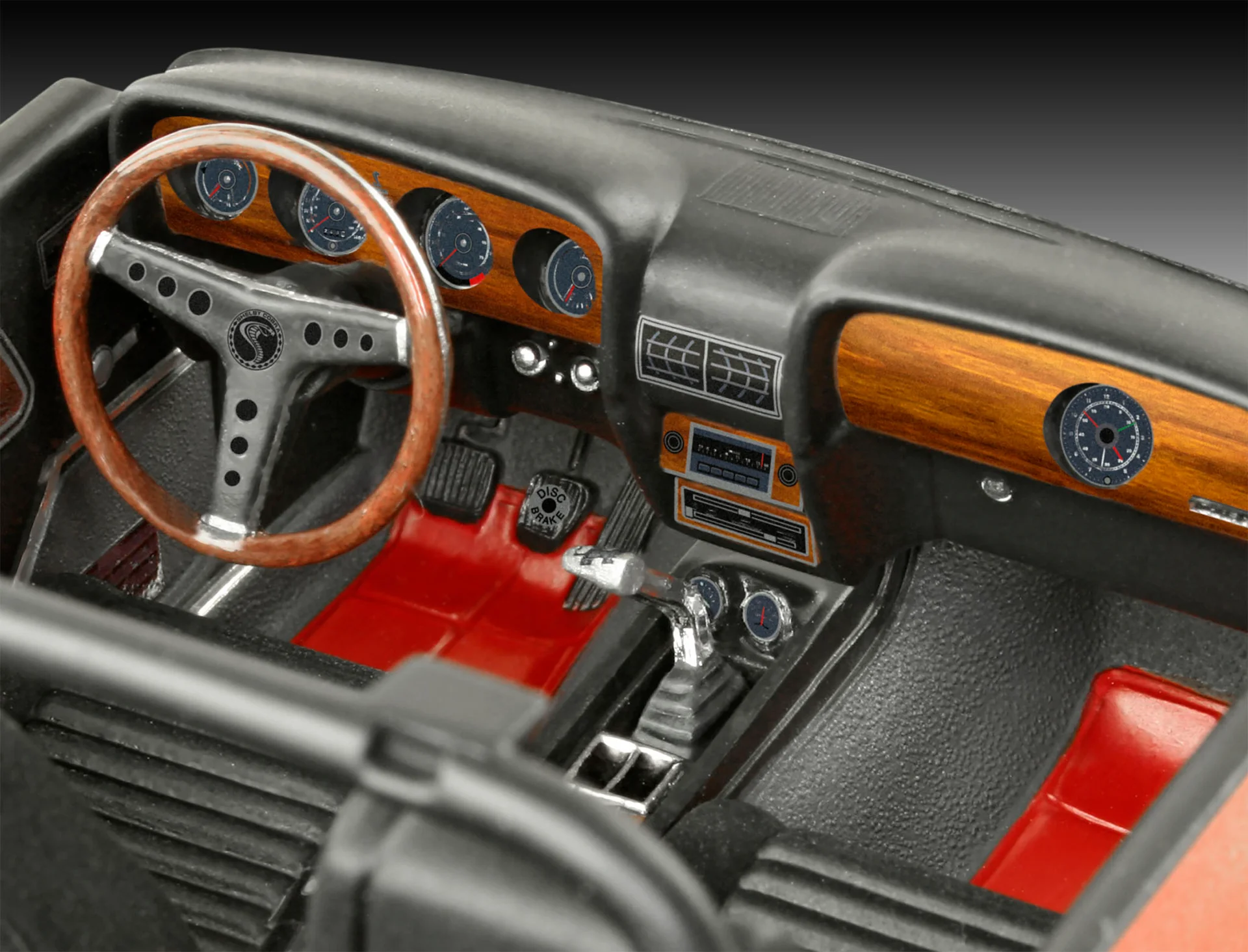 67729 Model Set '70 Shelby Mustang GT500 Model Kit - Image 6