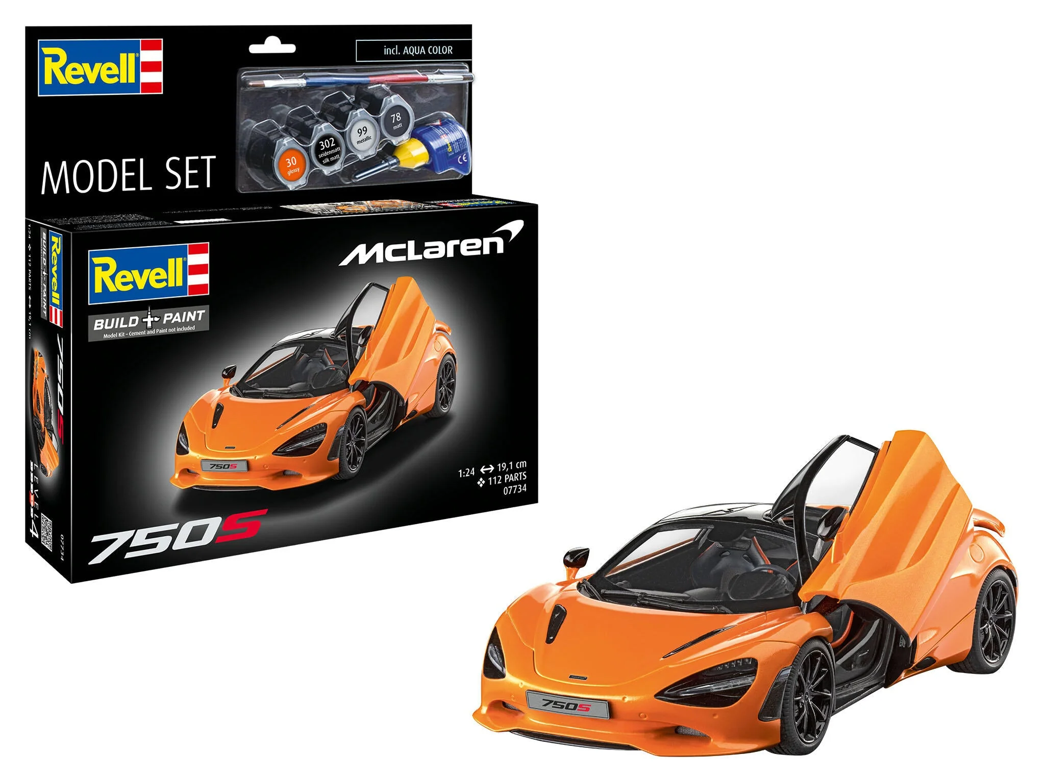 McLaren 750S Model Set
