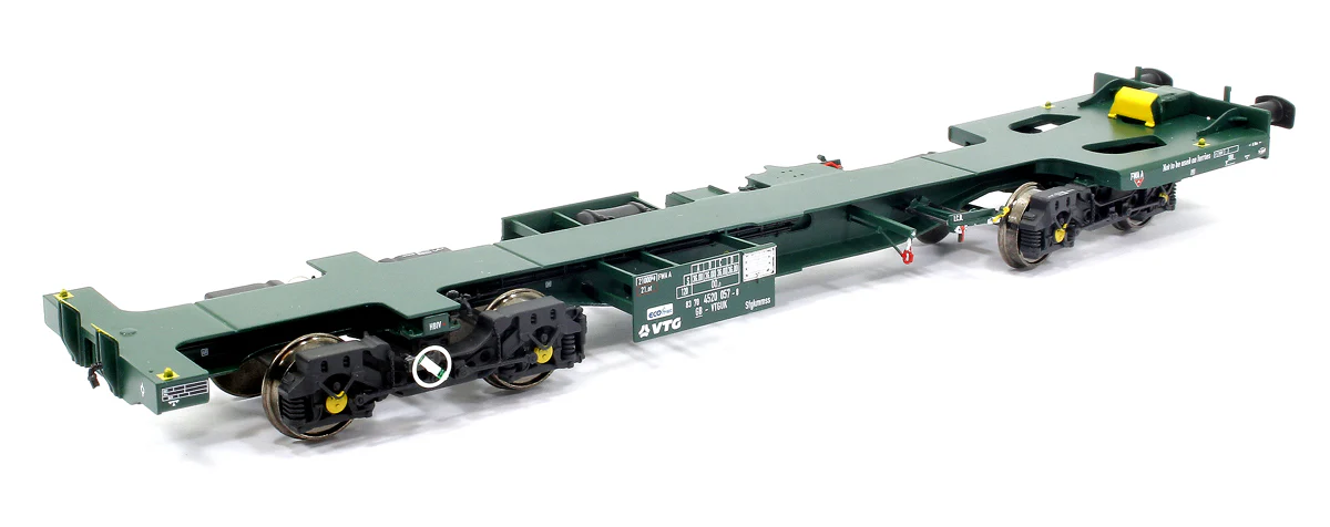 Ecofret FWA Container Flat Twin Set - VTG green (as used by Freightliner) - Image 5