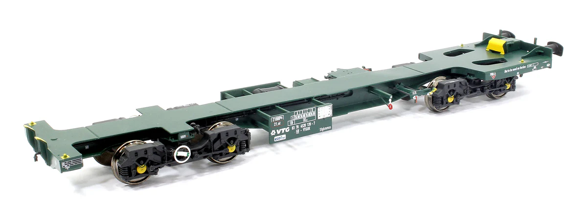 Ecofret FWA Container Flat Twin Set - VTG green (as used by Freightliner) - Image 3