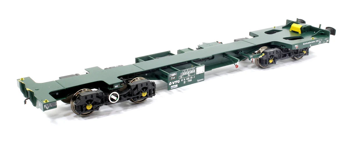 Ecofret FWA Container Flat Twin Set - VTG green (as used by Freightliner) - Image 5