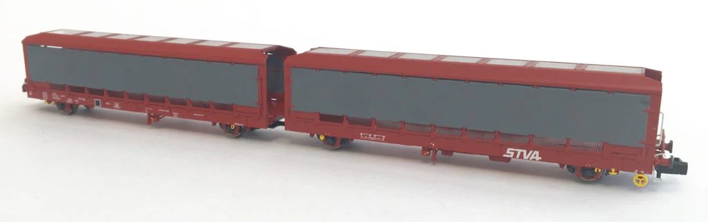 IPA Car Carriers STVA Red Only Twin set - Covered