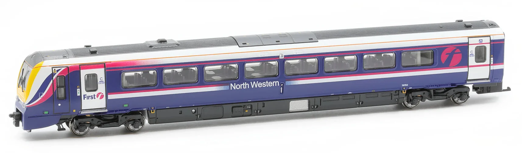 RT-N-175-FNW-001A Class 175 - First North Western 'Barbie' livery (N/2mm) 2-car DMU