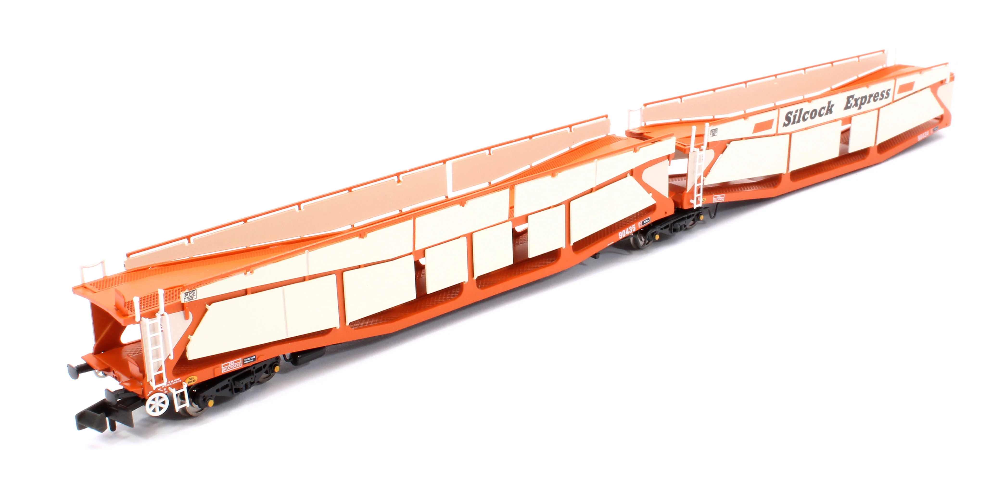 Quad Set Cartic-4 Car Carrier - Silcock Express Livery with Side Screens (Set A) - Image 7