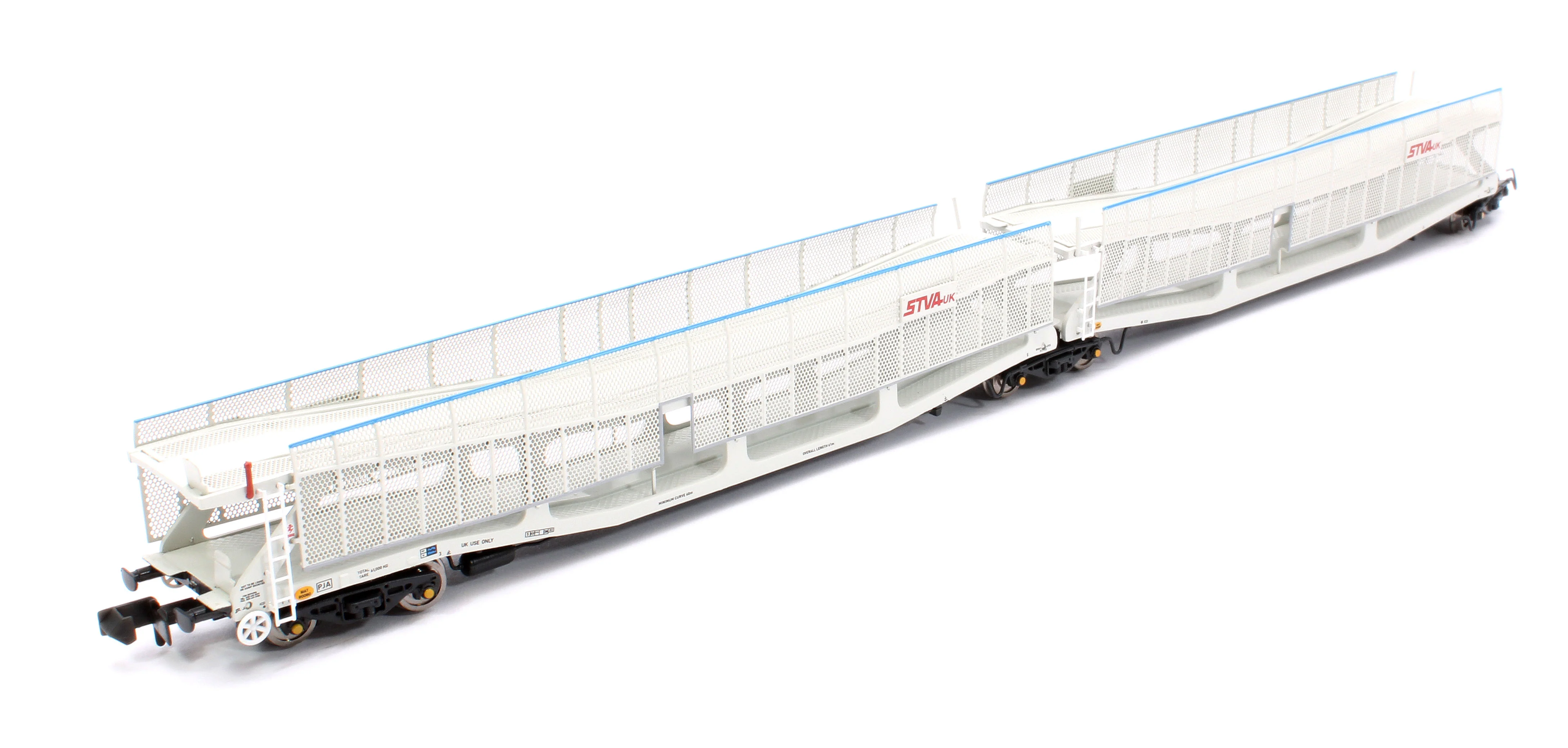 RT-N-CAR4-137A Quad Set Cartic-4 Car Carrier - STVA Light Grey with Mesh Screens (Set A) - Image 2