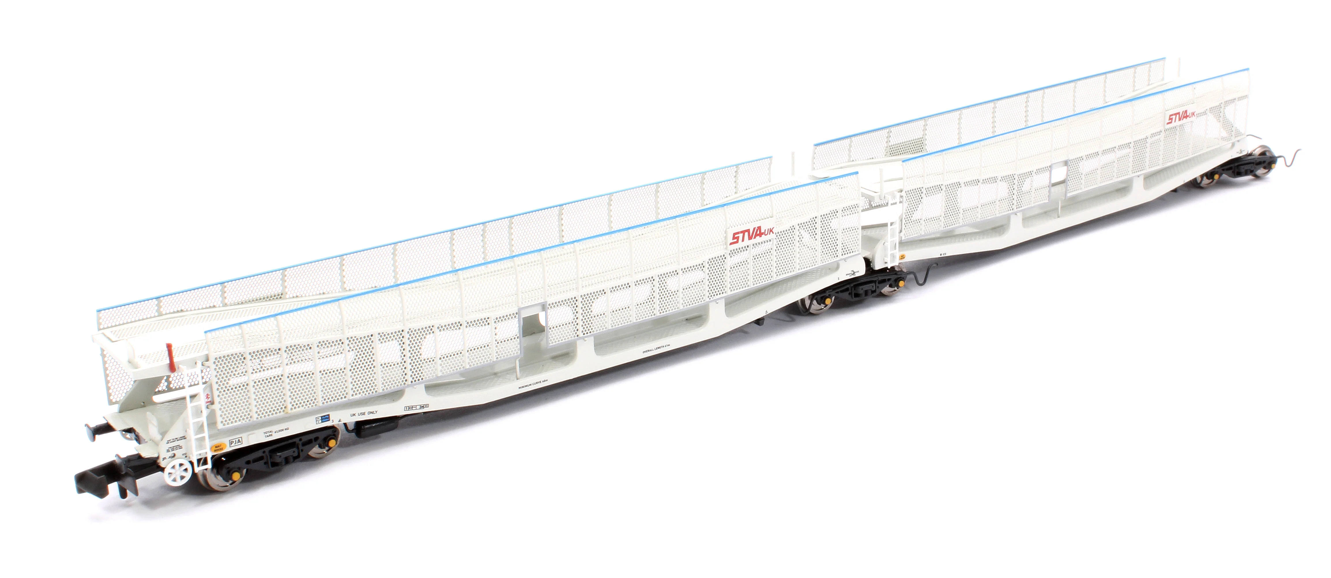 RT-N-CAR4-137B Quad Set Cartic-4 Car Carrier - STVA Light Grey with Mesh Screens (Set B) - Image 2
