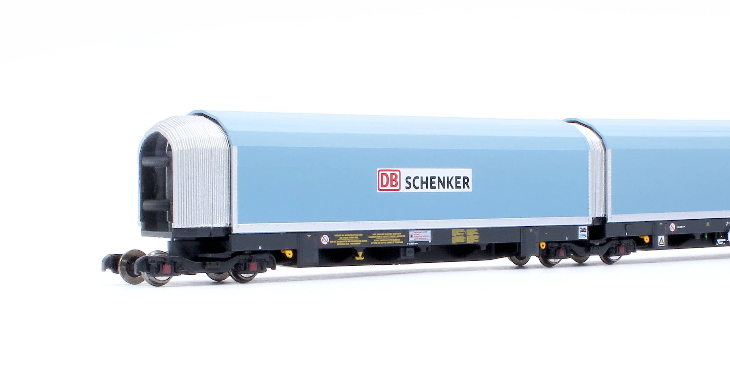 N/2mm 5-car Arbel WIA car carrier with DB Schenker branding. Wagon number 85 70 4971 015-8 - Image 4