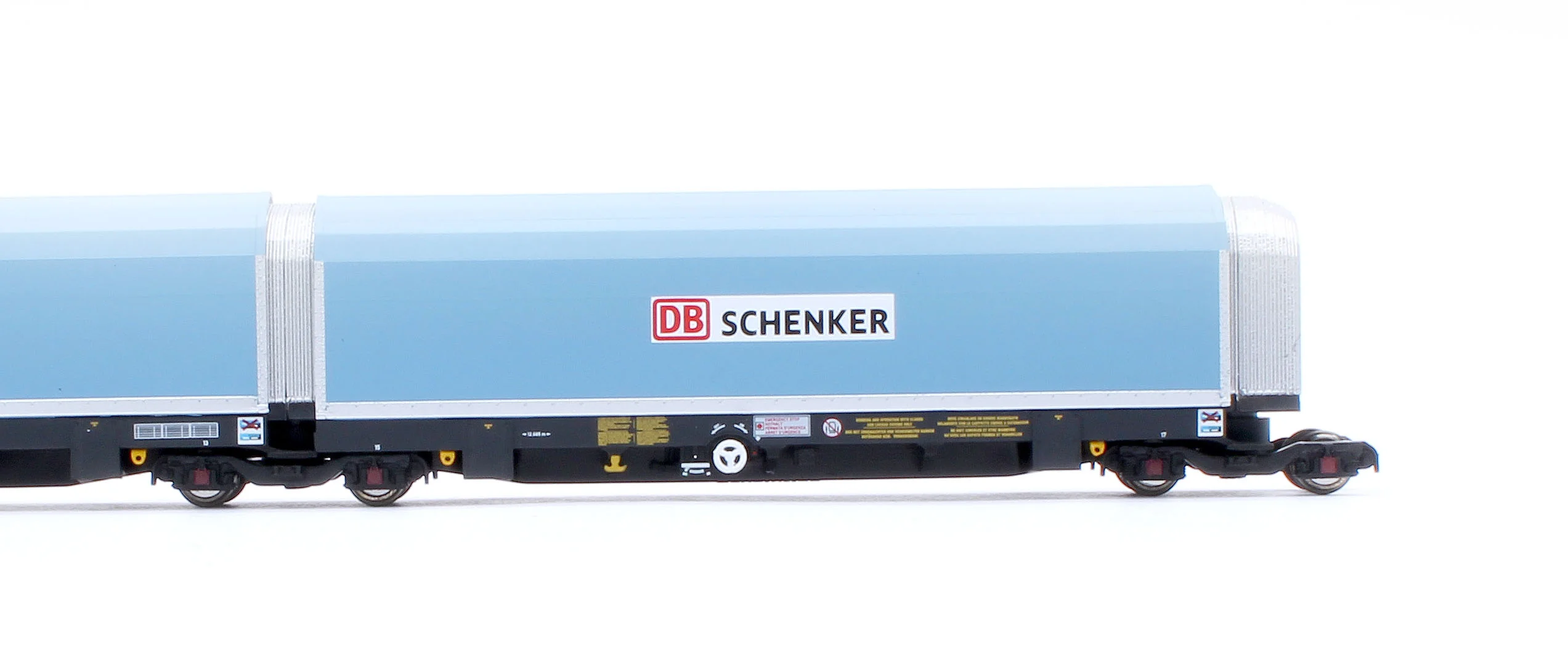 N/2mm 5-car Arbel WIA car carrier with DB Schenker branding. Wagon number 85 70 4971 015-8 - Image 7