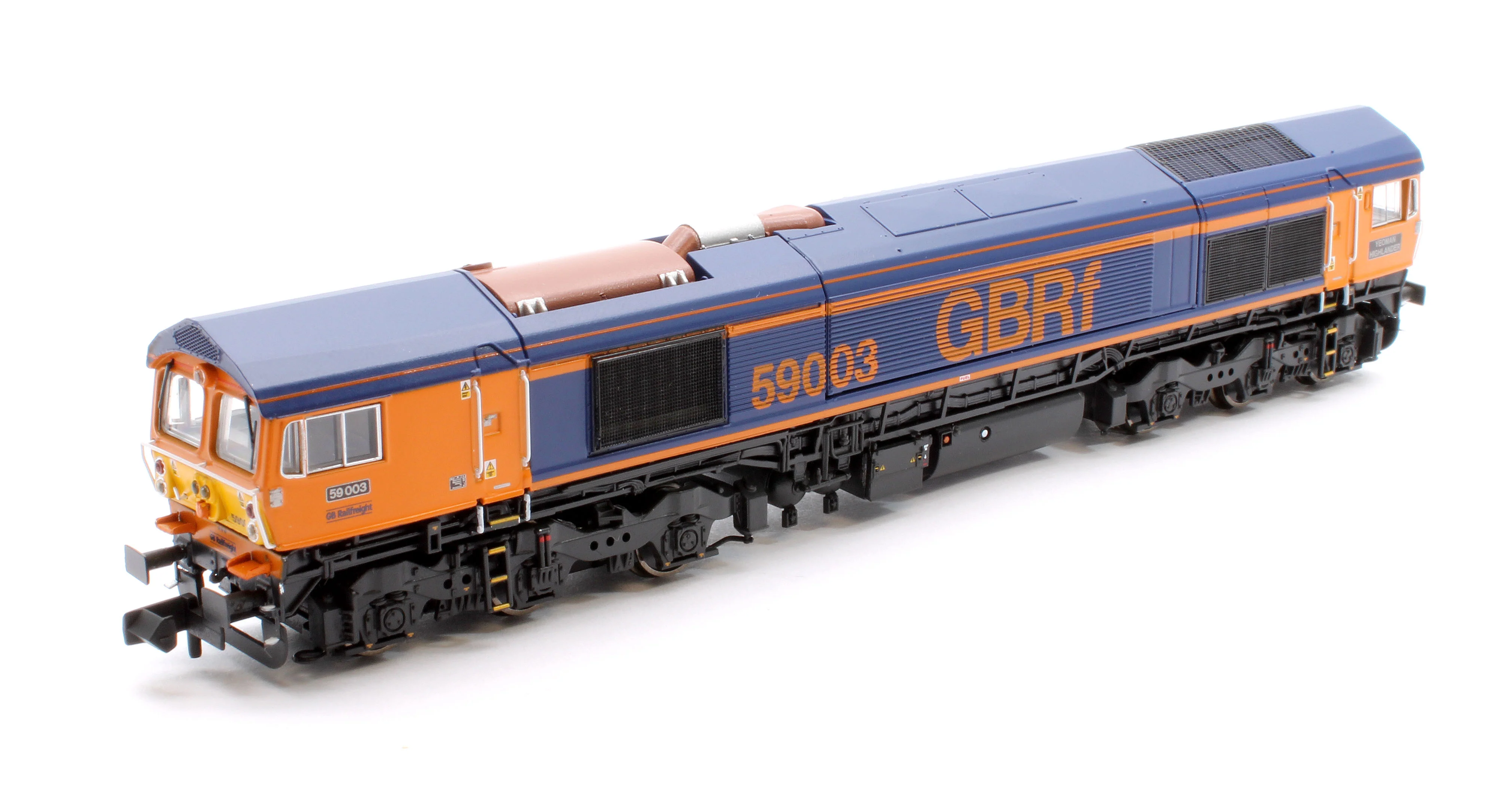RT-N59-GB-003A Class 59 59003 Revised GBRf livery June 2020 – present Diesel Locomotive - Image 12