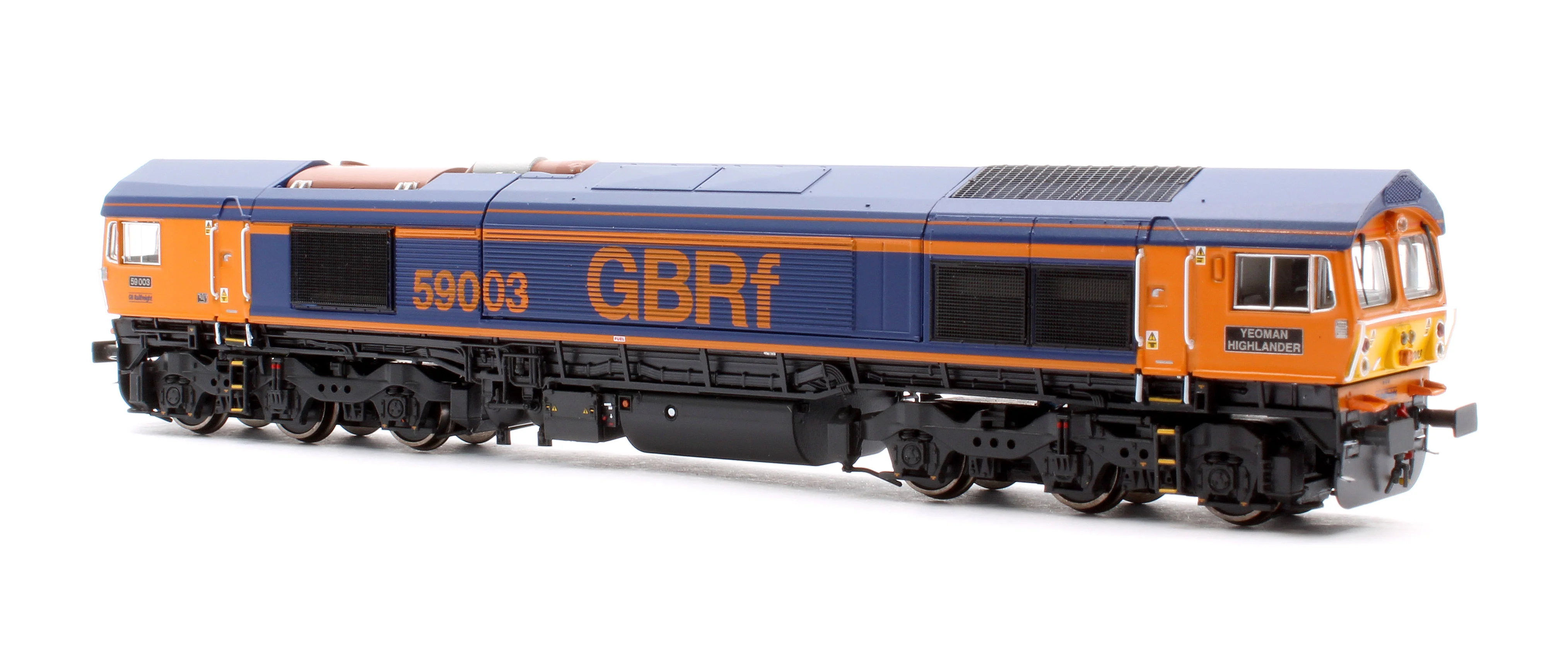 RT-N59-GB-003A Class 59 59003 Revised GBRf livery June 2020 – present Diesel Locomotive - Image 4