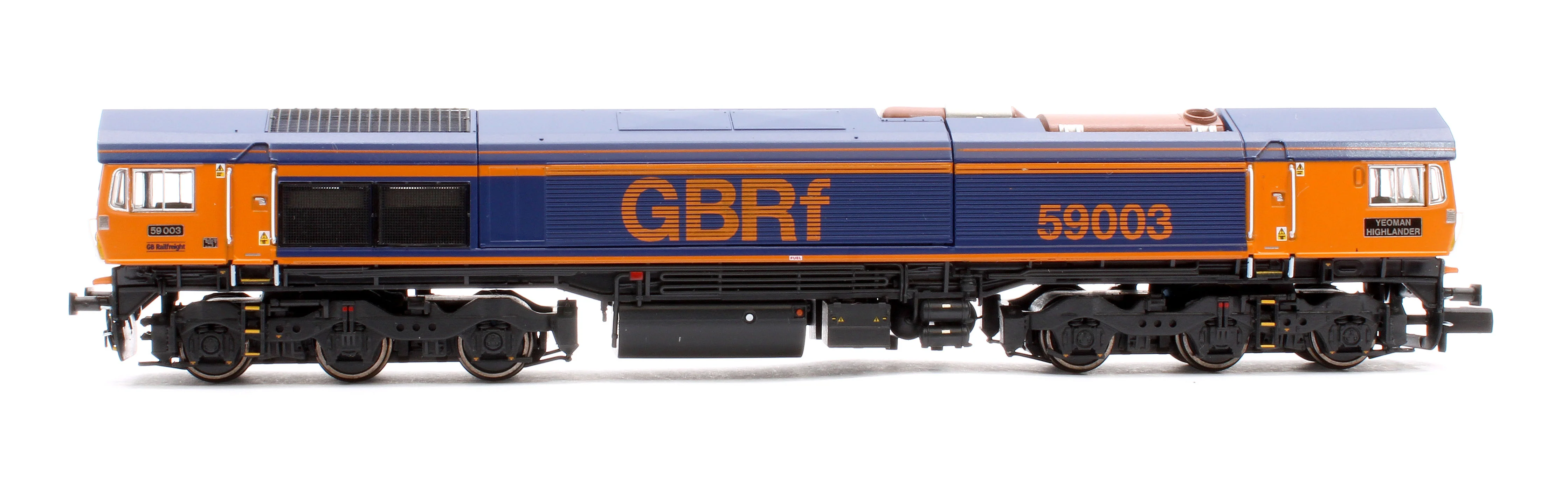 RT-N59-GB-003A Class 59 59003 Revised GBRf livery June 2020 – present Diesel Locomotive - Image 5