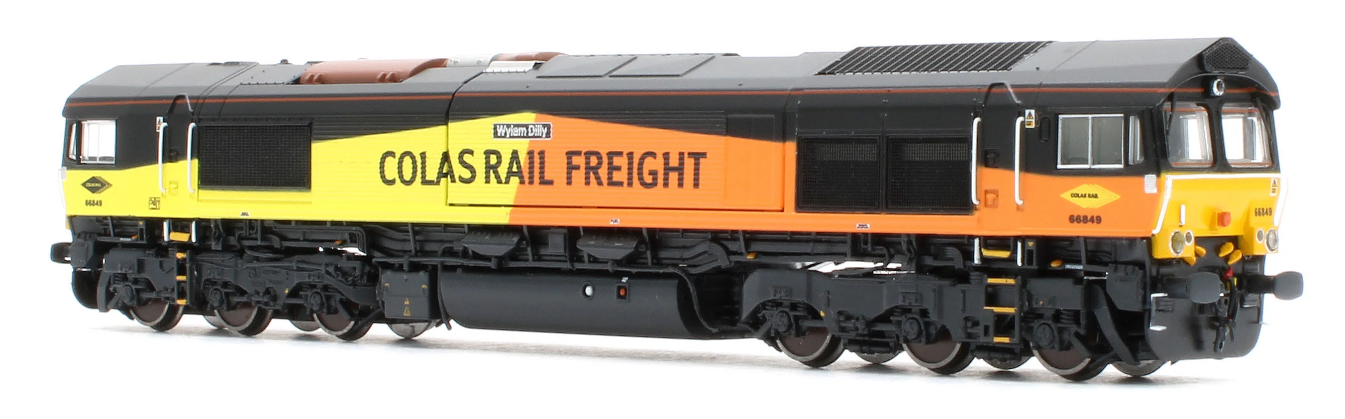 RT-N66-CO-849 Class 66 66849 'Wylam Dilly' Colas Diamond Logo Diesel Locomotive - Image 5