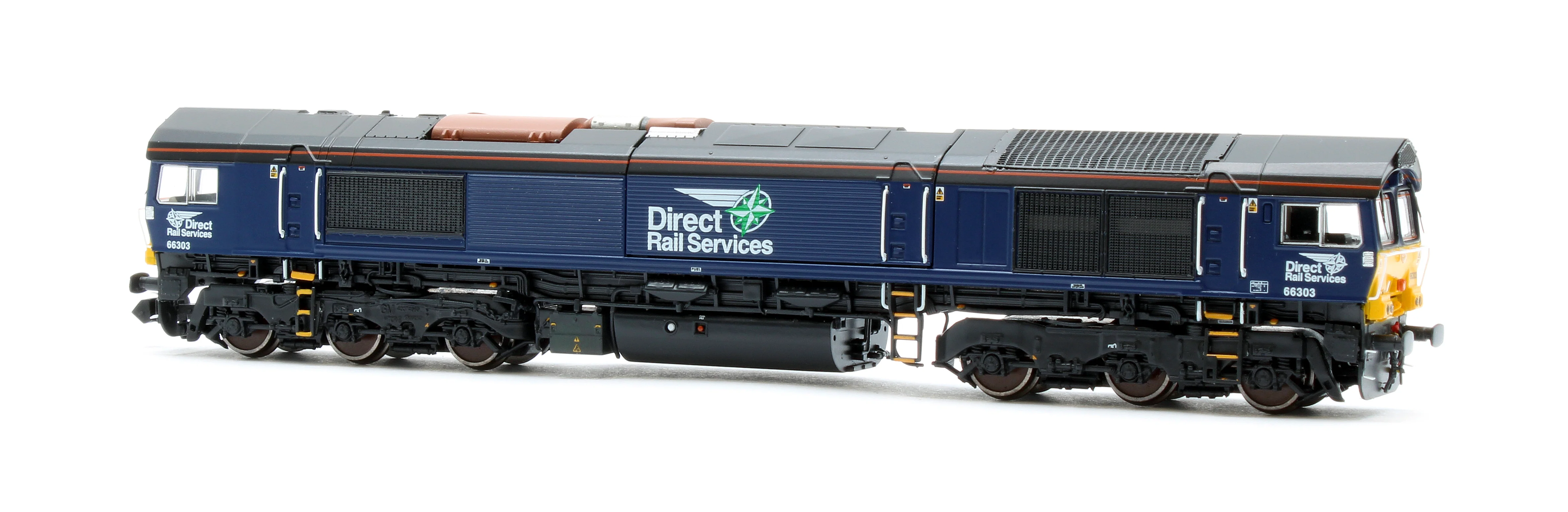 RT-N66-DRP-303 Class 66 66303 DRS Plain Diesel Locomotive - Image 2