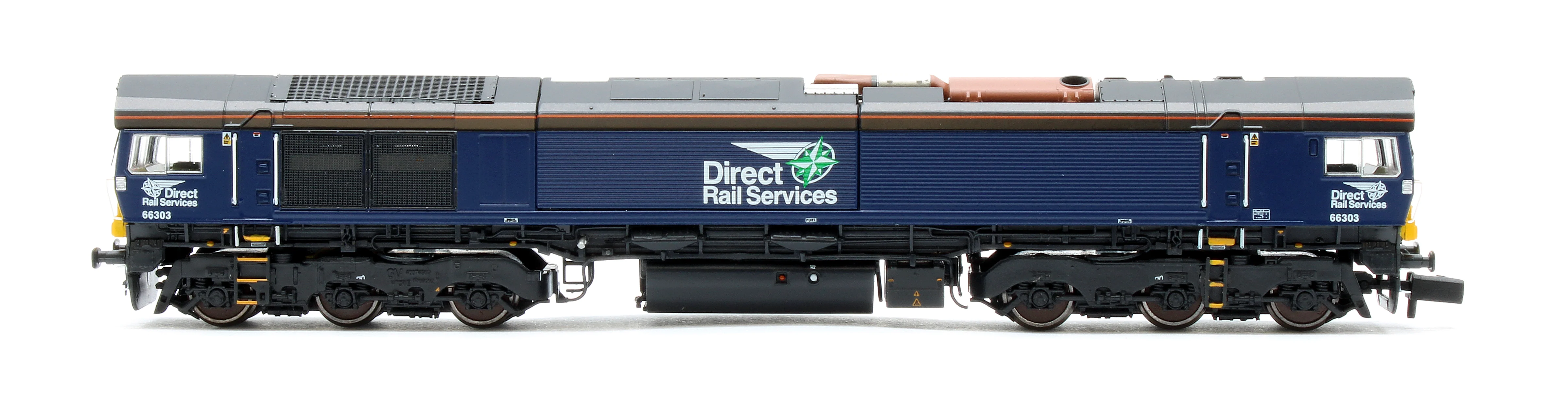 RT-N66-DRP-303 Class 66 66303 DRS Plain Diesel Locomotive - Image 4