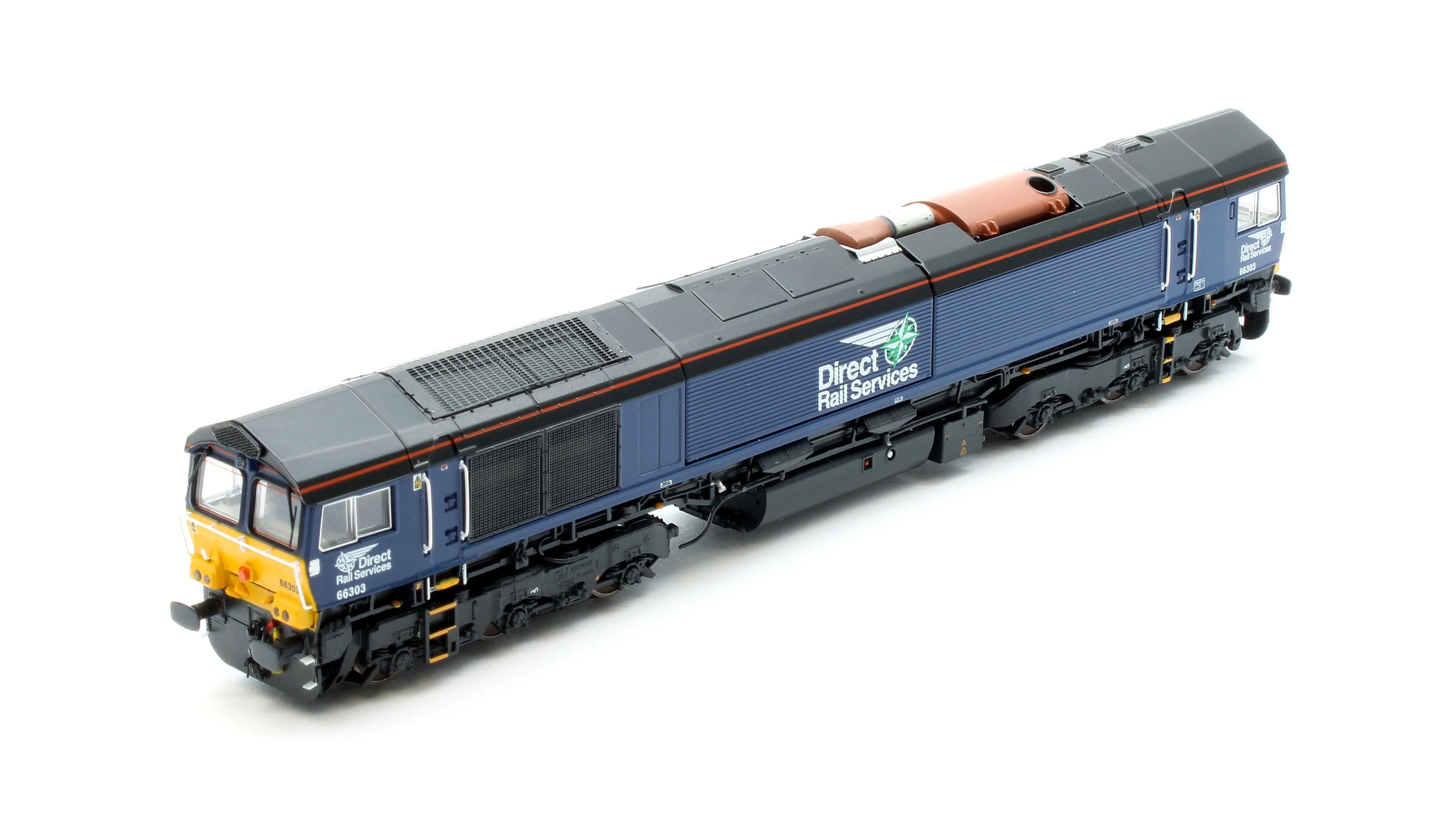 RT-N66-DRP-303 Class 66 66303 DRS Plain Diesel Locomotive - Image 7