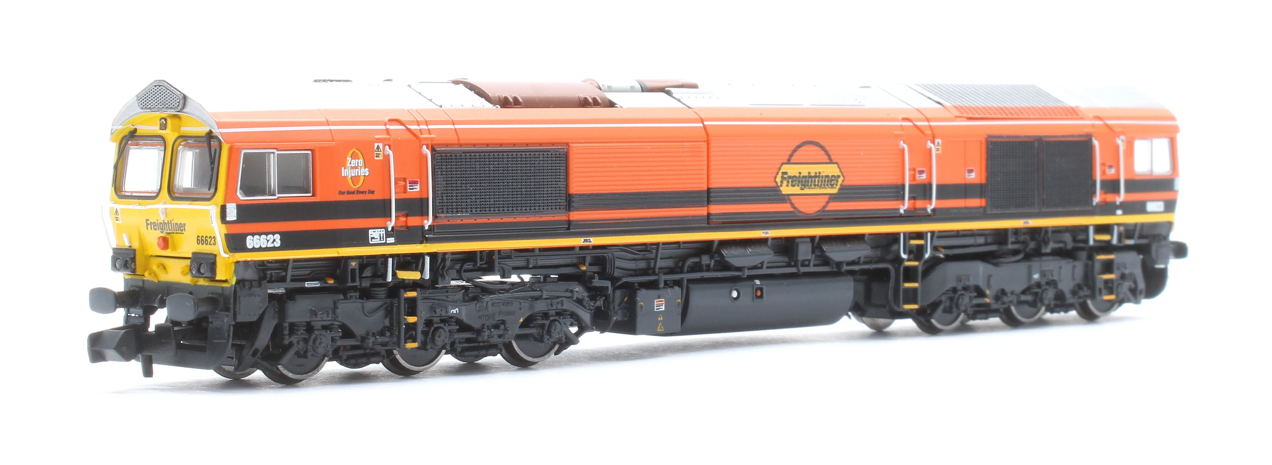 Pre-Owned RT-N66-GW-623 Class 66 66623 Freightliner Genesee & Wyoming Diesel Locomotive - Image 3