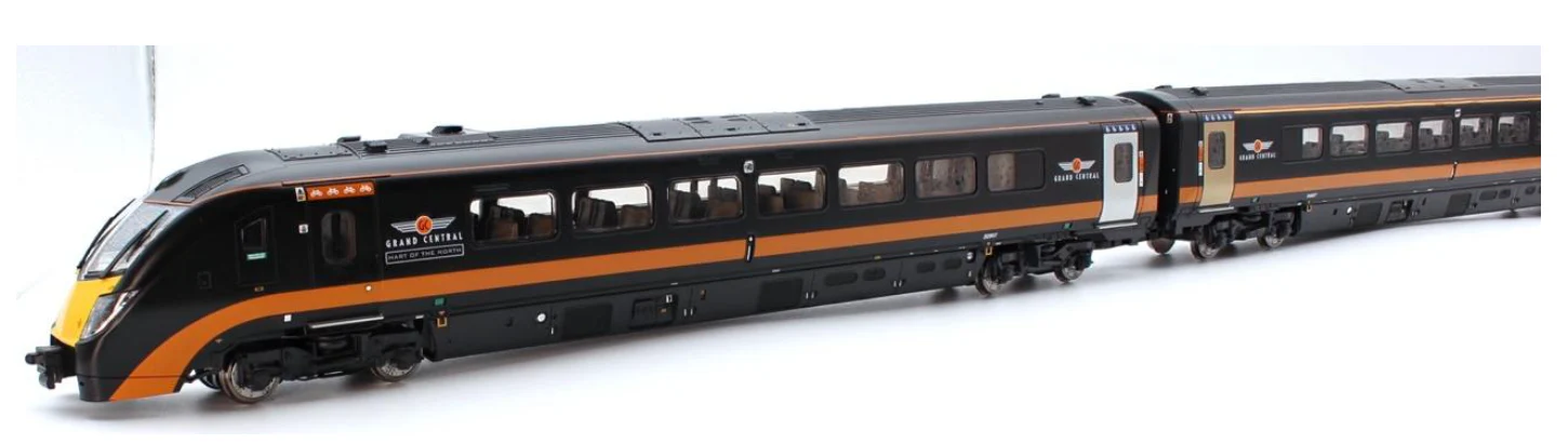 Class 180 - Grand Central livery 180107 'Hart of the North' 5-car DMU - DCC Sound