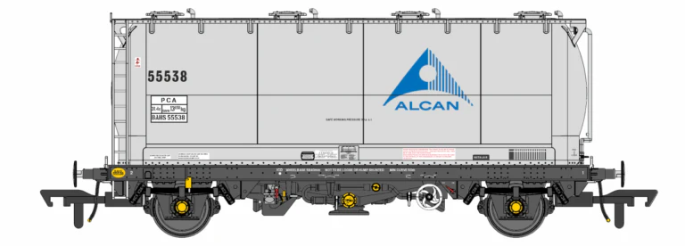 Pack of 4 Alcan PCA tanks (with ladders). Numbers: 55531, 55535, 55536, 55538 - Image 3