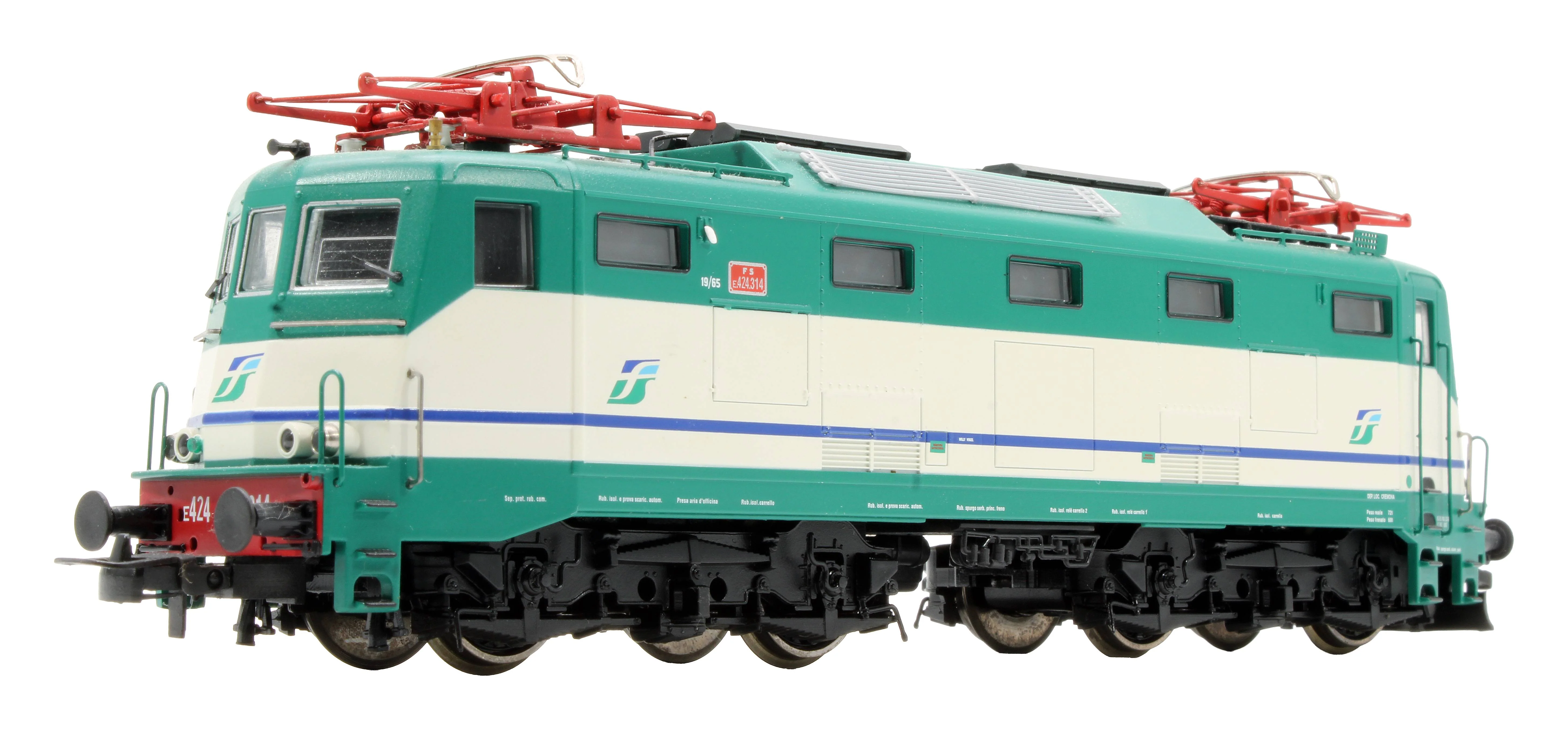 Pre Owned HR2002 Class E.424 Electric loco of the Italian railways in green & grey livery Epoch V