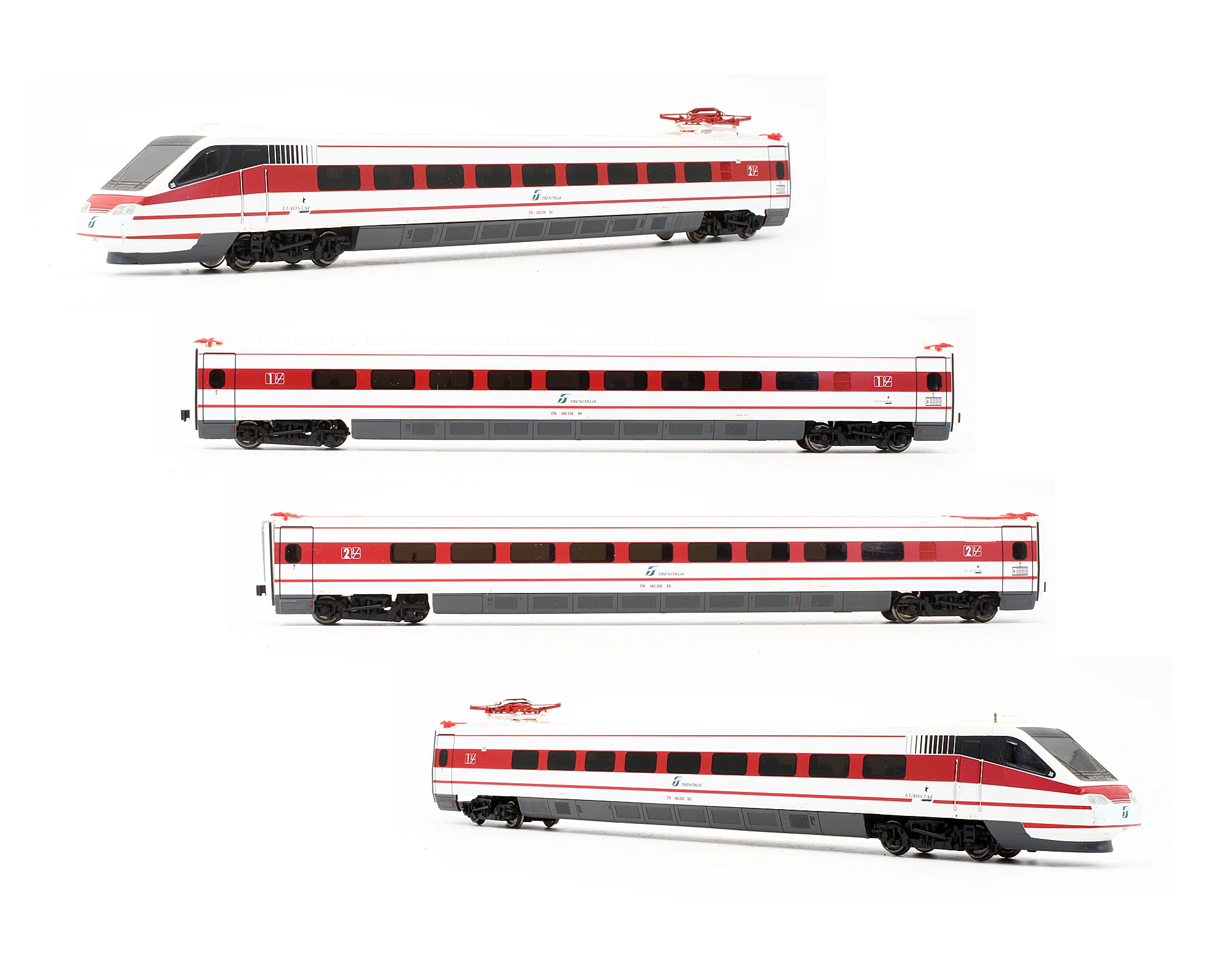 Pre-Owned HR2230 Italian Electric Railcar ETR 480 "Pendolino" Of The FS 4 Car Set