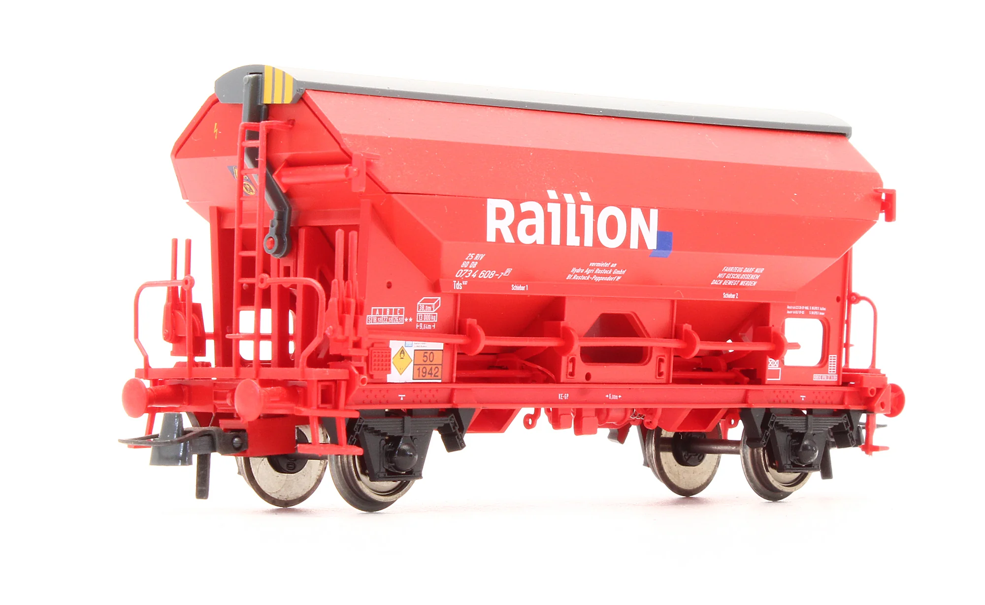 Pre-Owned 45980 Set Of 3 DB-AG Railion Freight Wagons - Image 3
