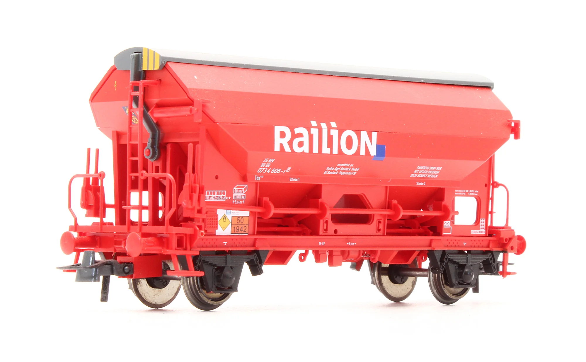 Pre-Owned 45980 Set Of 3 DB-AG Railion Freight Wagons - Image 4