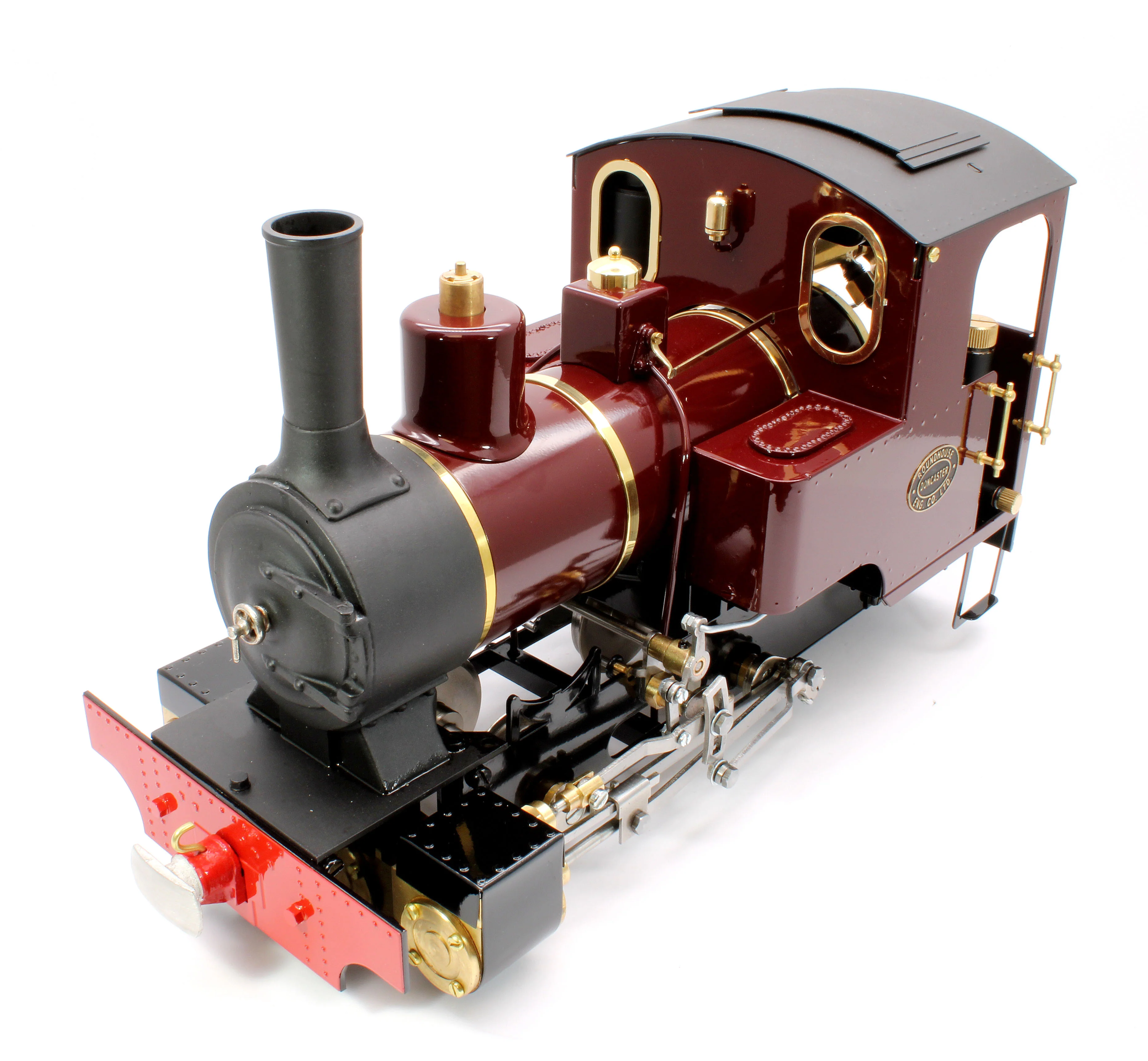 BRC-FEM-NI 0-4-0 Side Tank Engine 'Billy' Fairlie Engine Maroon (Radio Control, Uninsulated Wheels) Steam Locomotive - Image 10