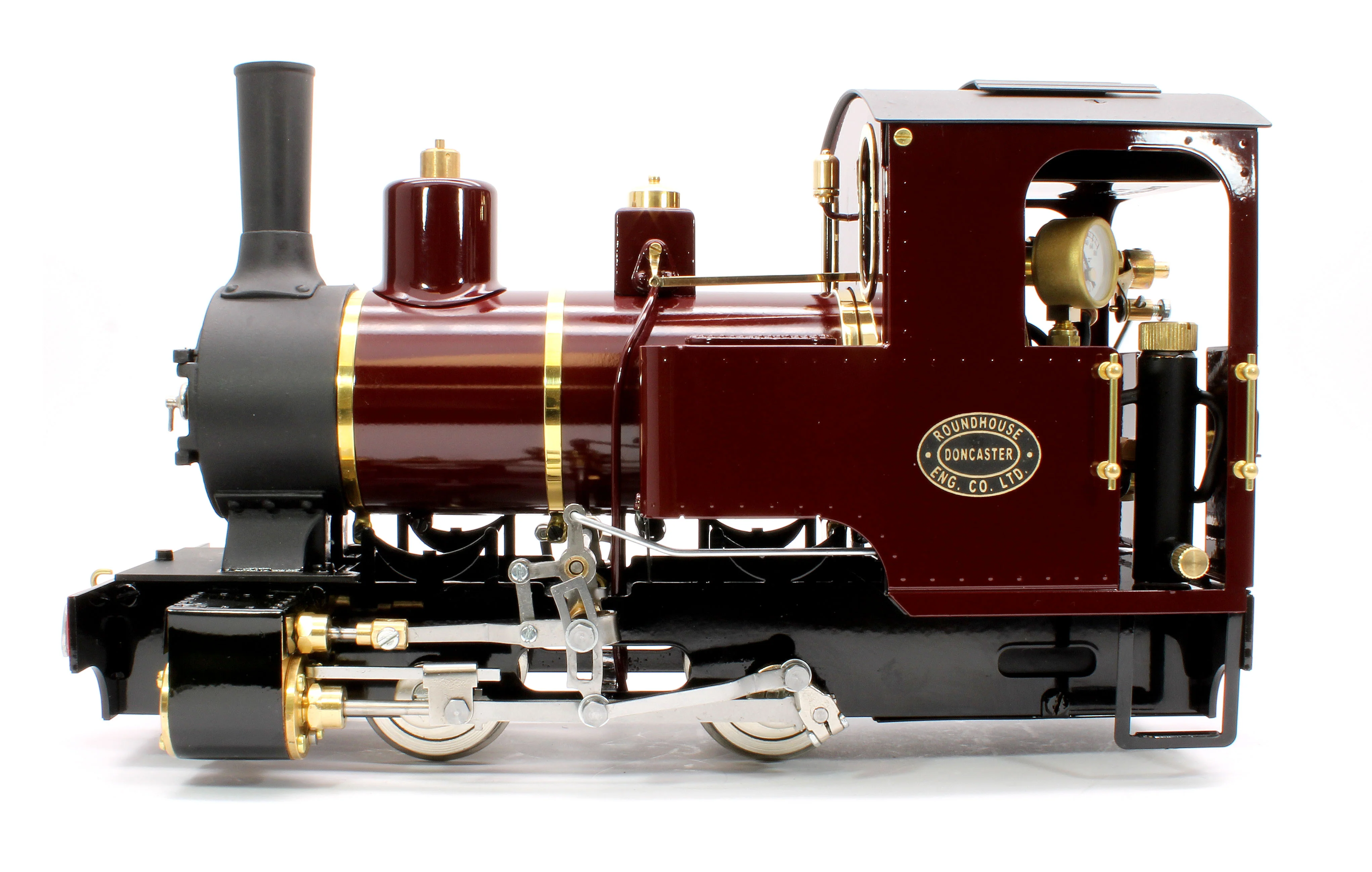 BRC-FEM-NI 0-4-0 Side Tank Engine 'Billy' Fairlie Engine Maroon (Radio Control, Uninsulated Wheels) Steam Locomotive - Image 2