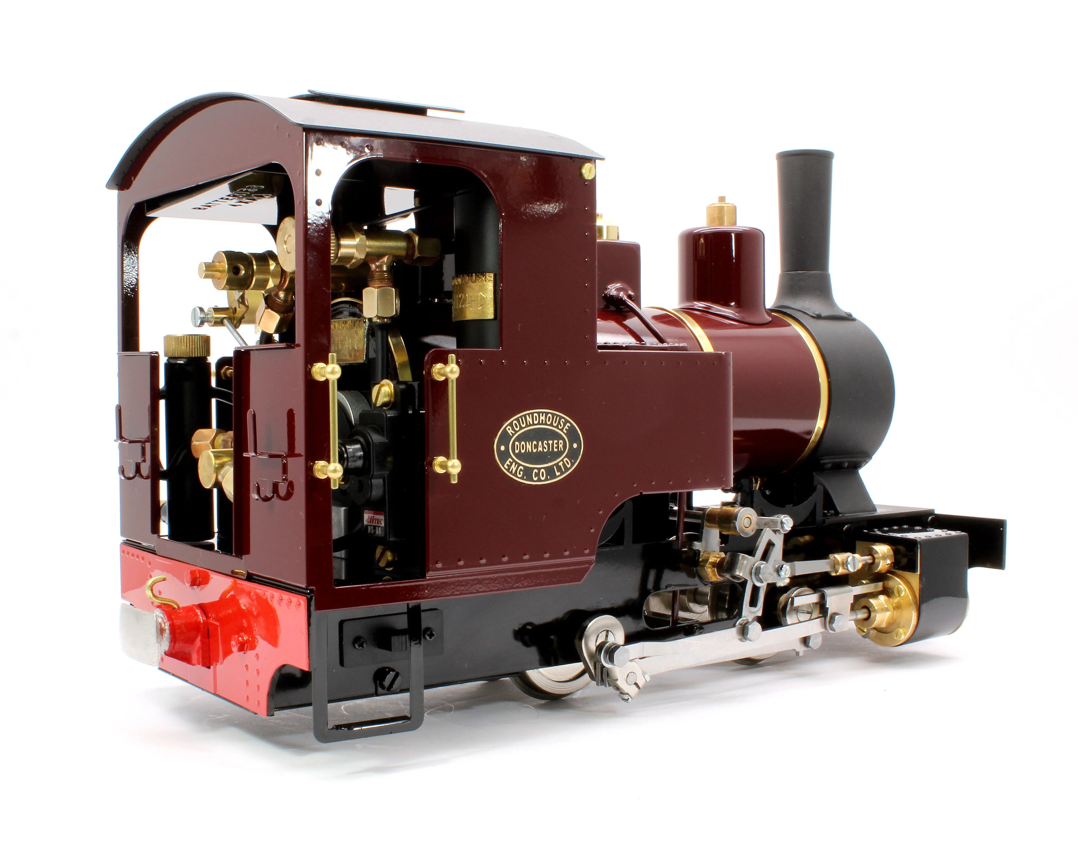 BRC-FEM-NI 0-4-0 Side Tank Engine 'Billy' Fairlie Engine Maroon (Radio Control, Uninsulated Wheels) Steam Locomotive - Image 4
