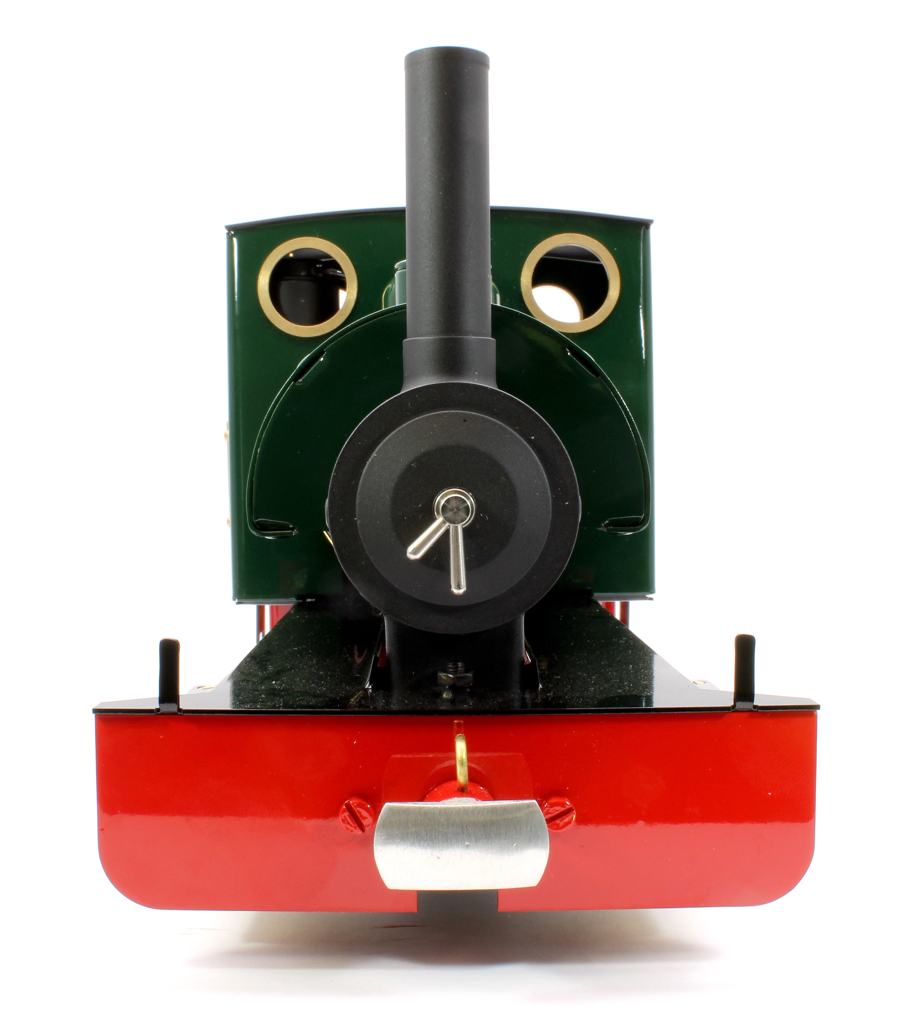 0-4-0 Saddle Tank 'Bertie' Deep Brunswick Green (Manual, Uninsulated Wheels) Steam Locomotive - Image 7