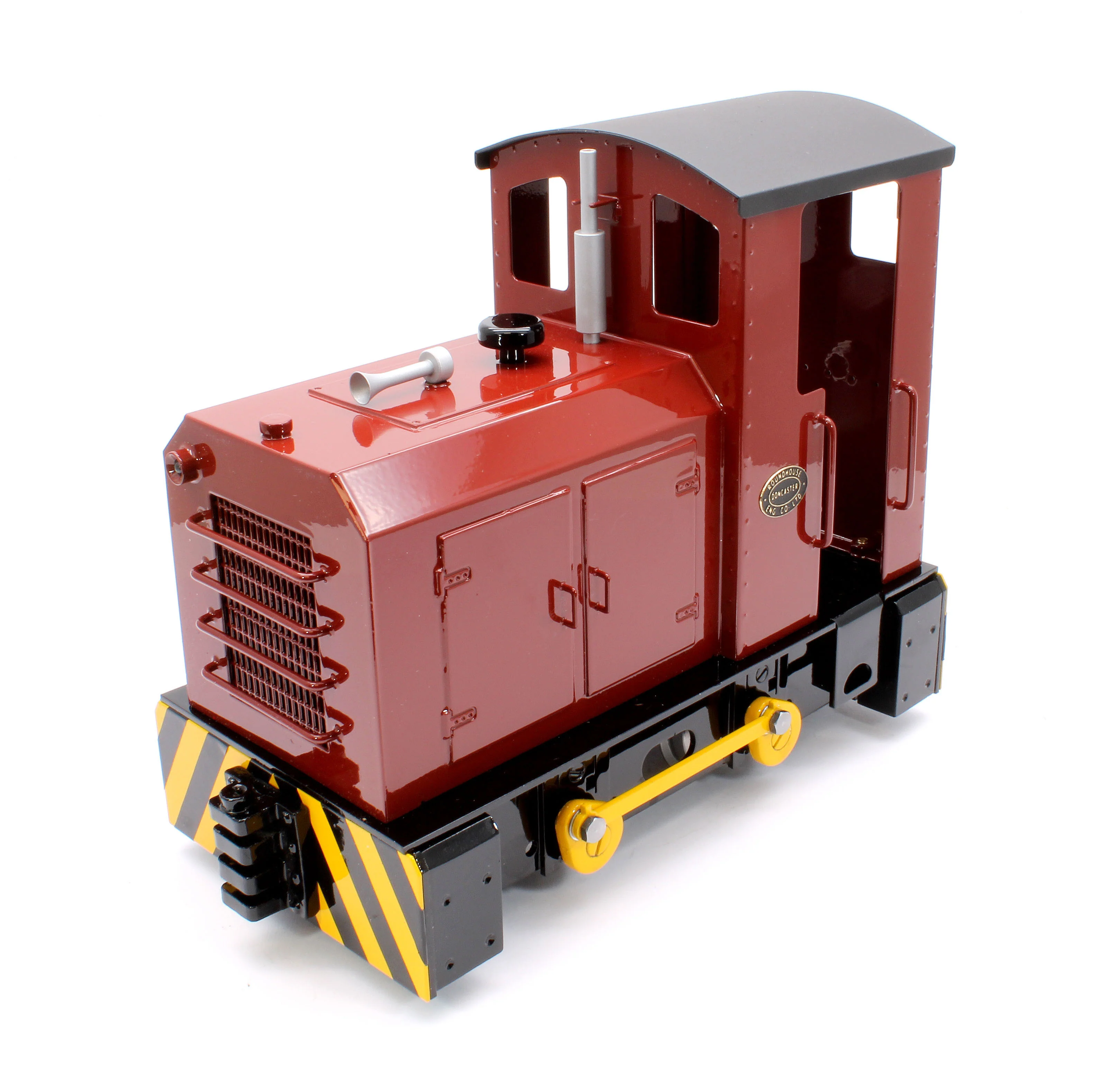 0-4-0 'Bulldog' Crimson Lake (Radio Control, Insulated Wheels) Diesel Shunter - Image 7