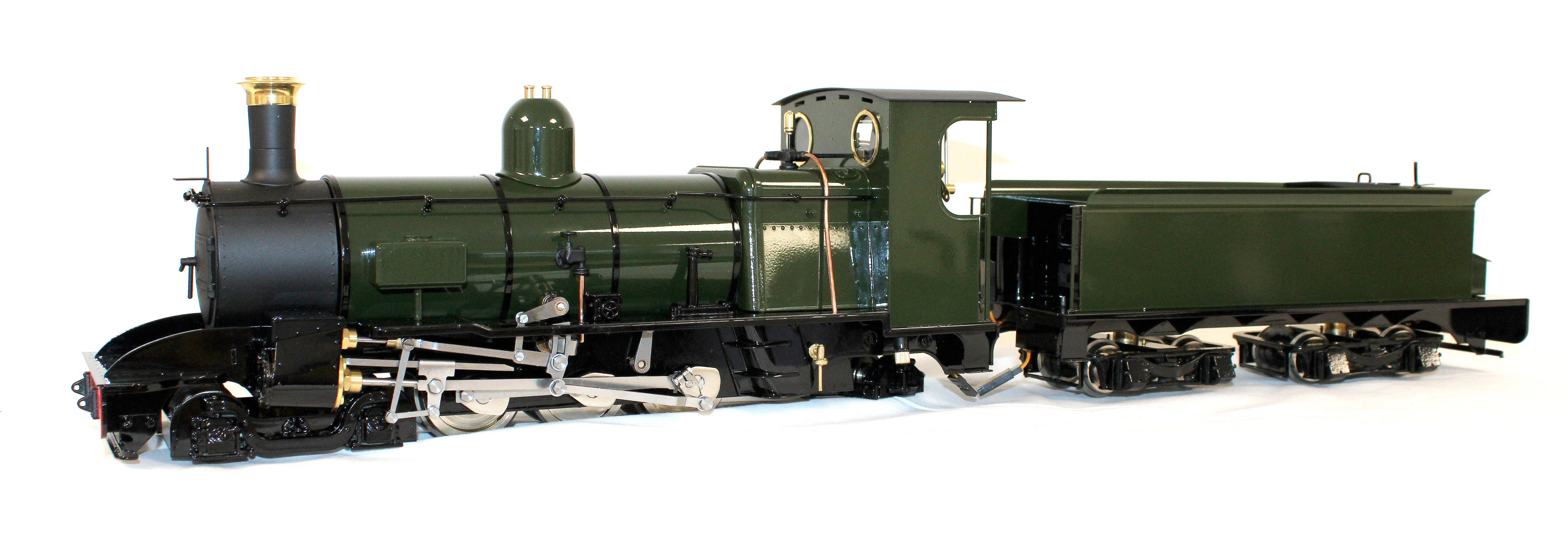 DCCRC-BRONZEGREEN-NI Class C 4-6-2 'Darjeeling' Deep Bronze Green (Radio Control, Uninsulated Wheels) Steam Locomotive