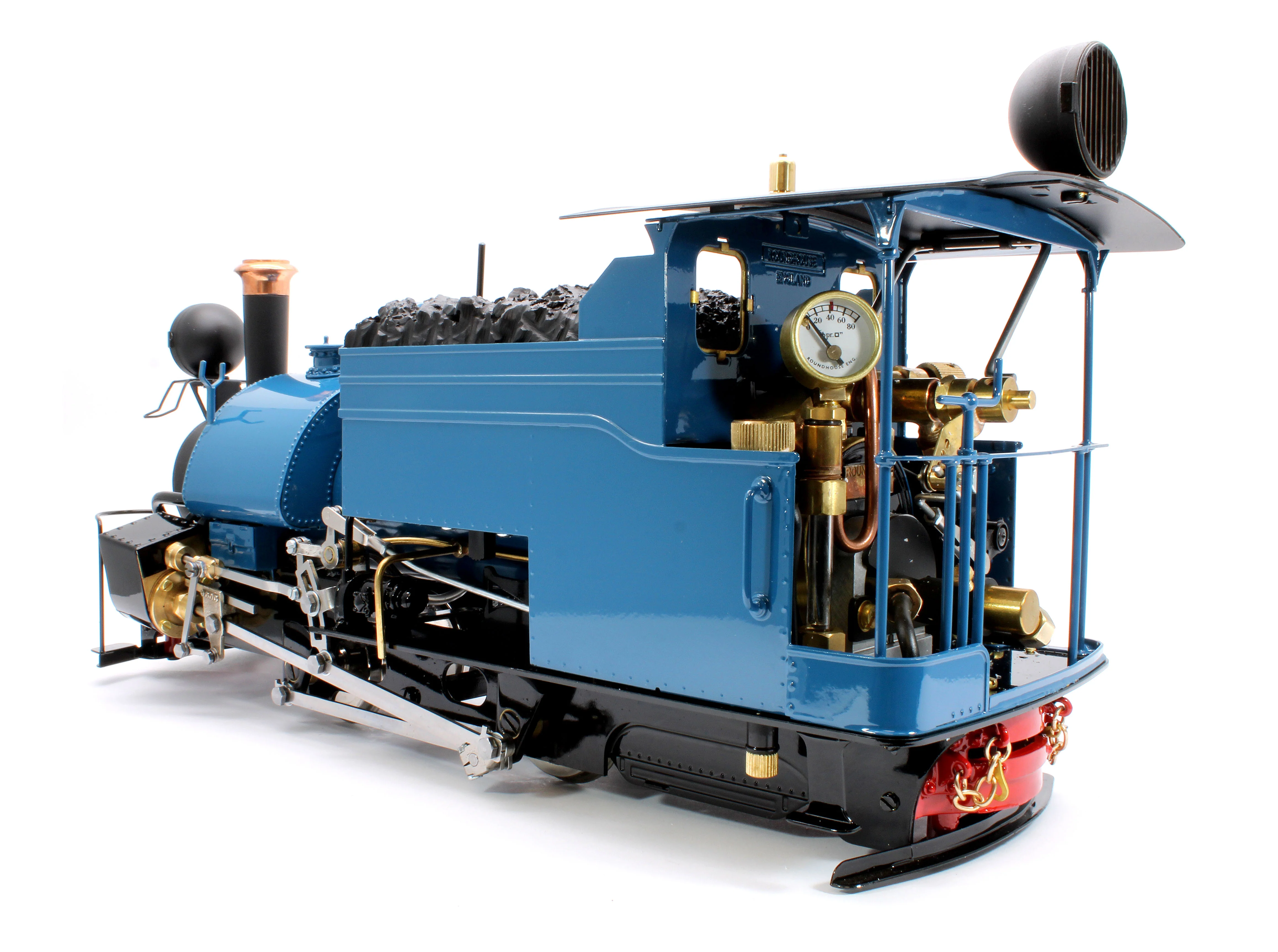 Class B 0-4-0 Saddle Tank Engine 'Darjeeling' Darjeeling Blue (Radio Control, Uninsulated Wheels) Steam Locomotive - Image 3