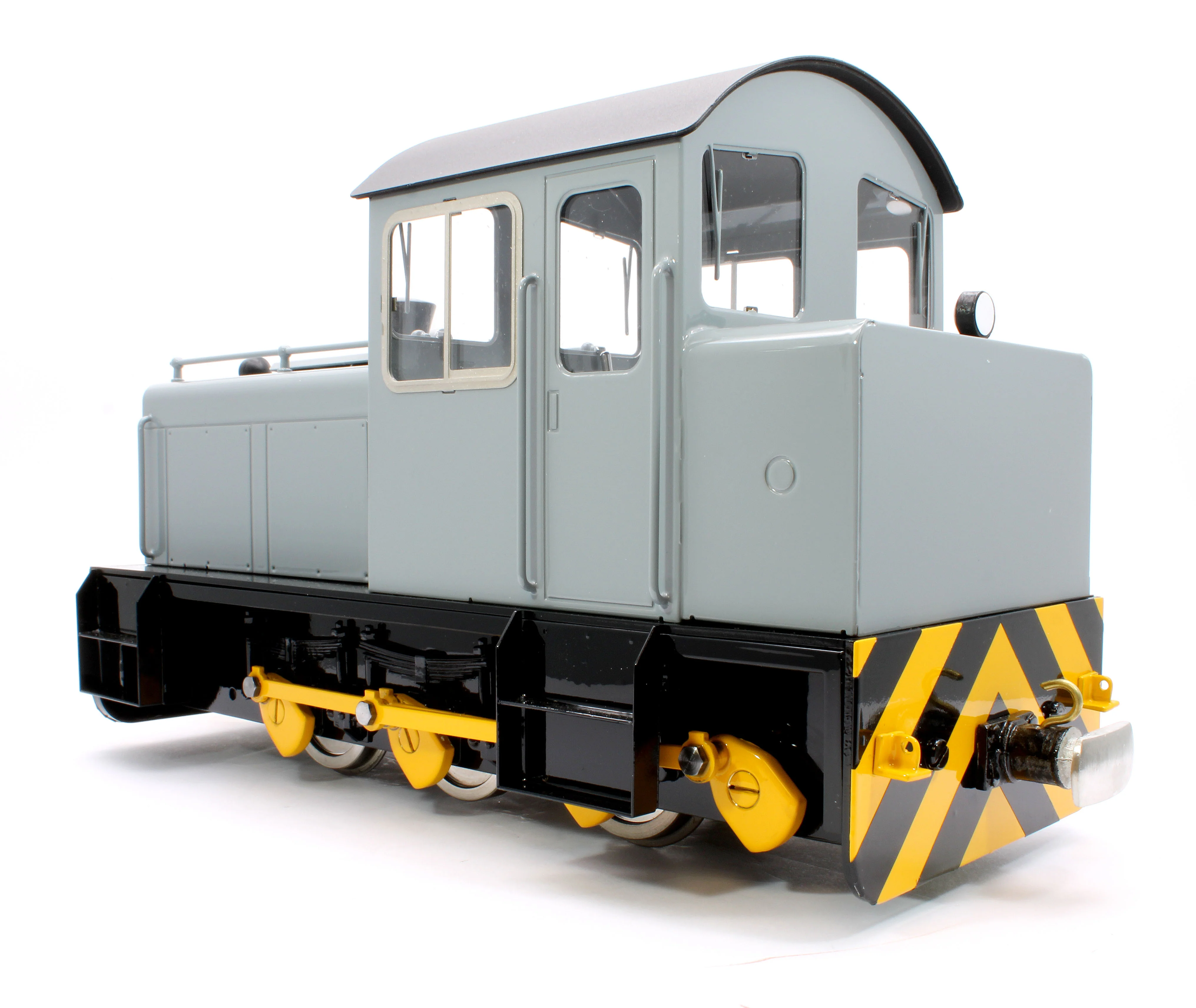 0-6-0 'Harlech Catle MK.1' WD Grey (Radio Control, Insulated Wheels) Diesel Locomotive - Image 3