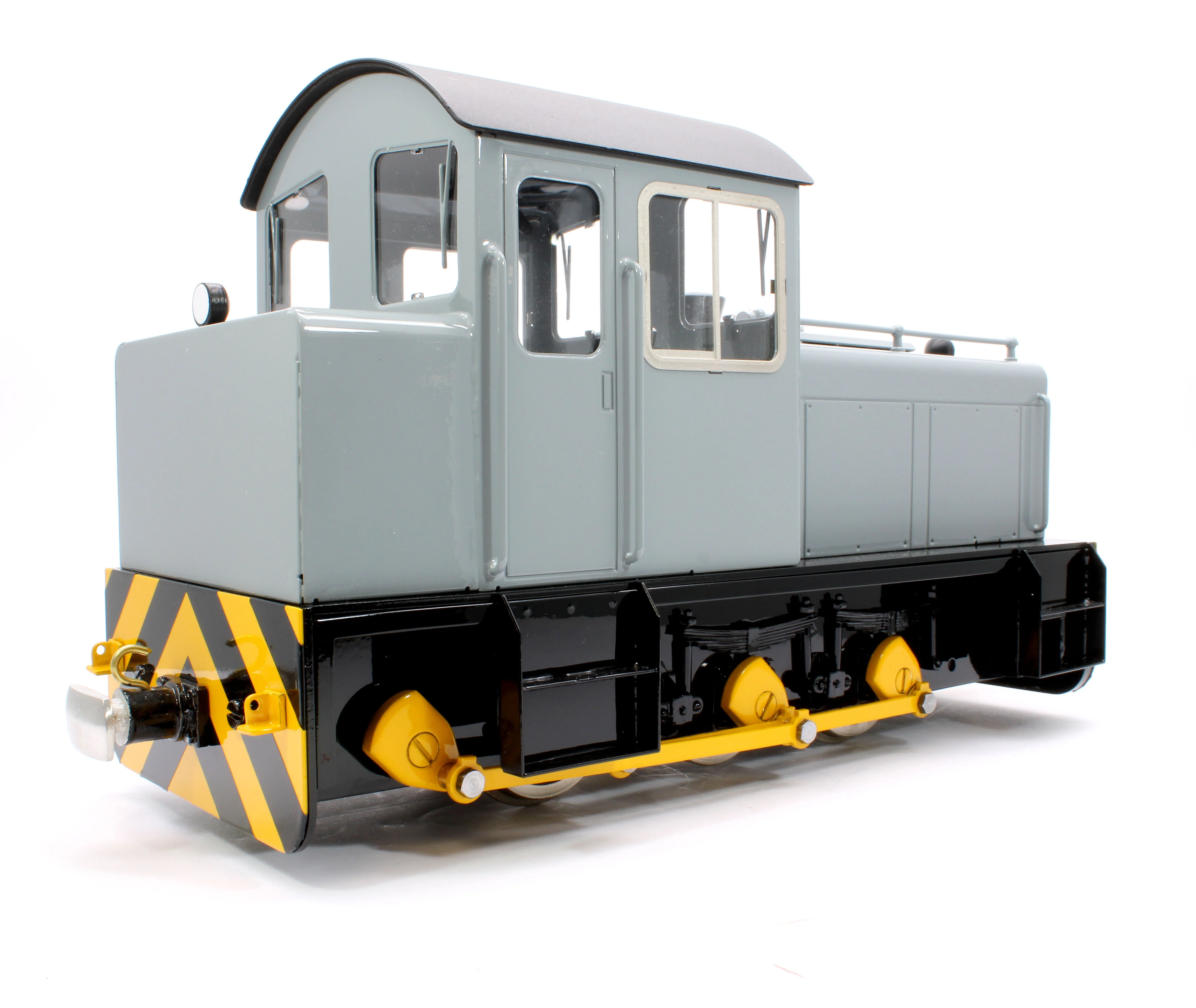 0-6-0 'Harlech Catle MK.1' WD Grey (Radio Control, Insulated Wheels) Diesel Locomotive - Image 4