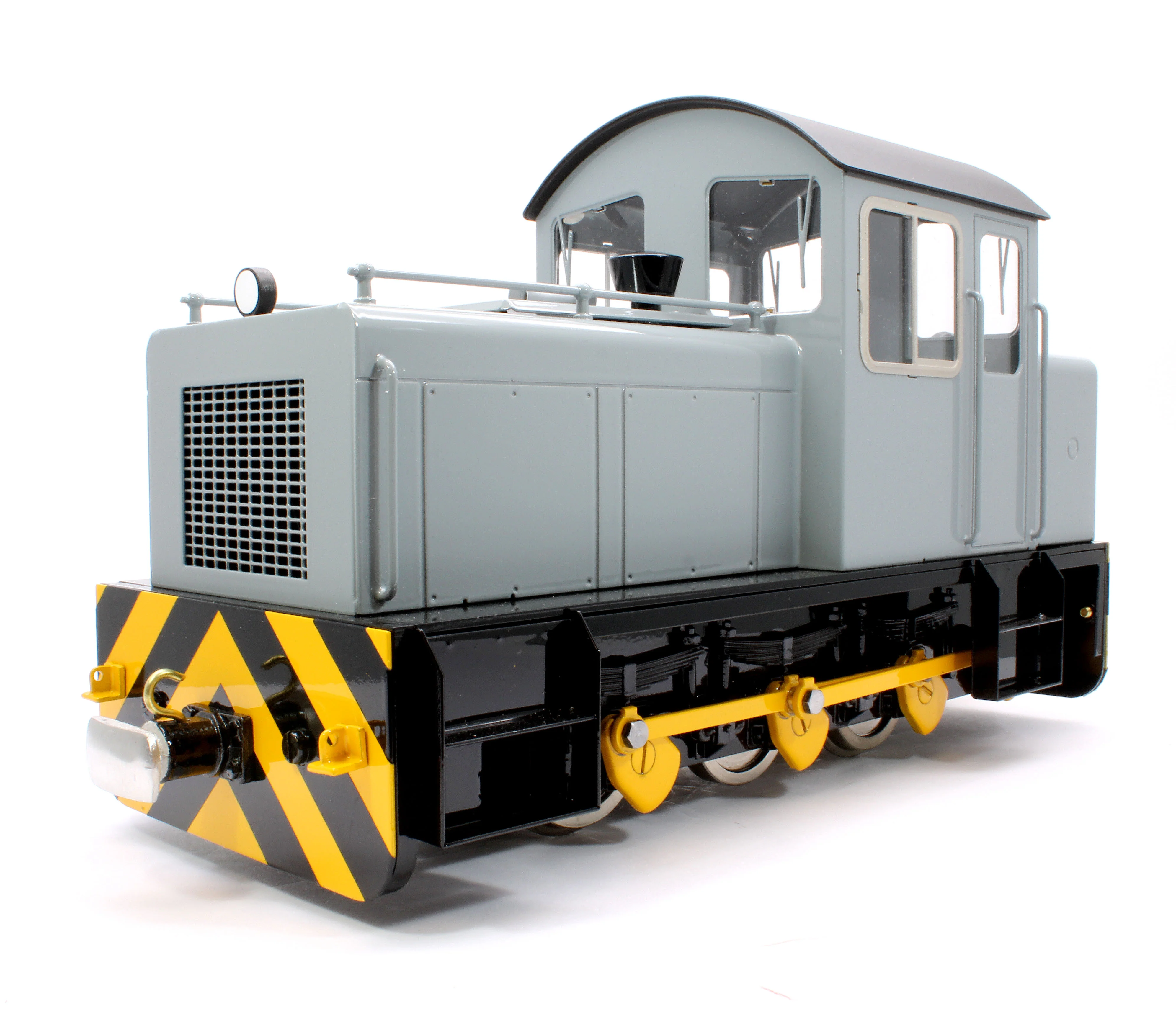 0-6-0 'Harlech Castle MK.1' WD Grey (Radio Control, Insulated Wheels) Diesel Locomotive - With Sound