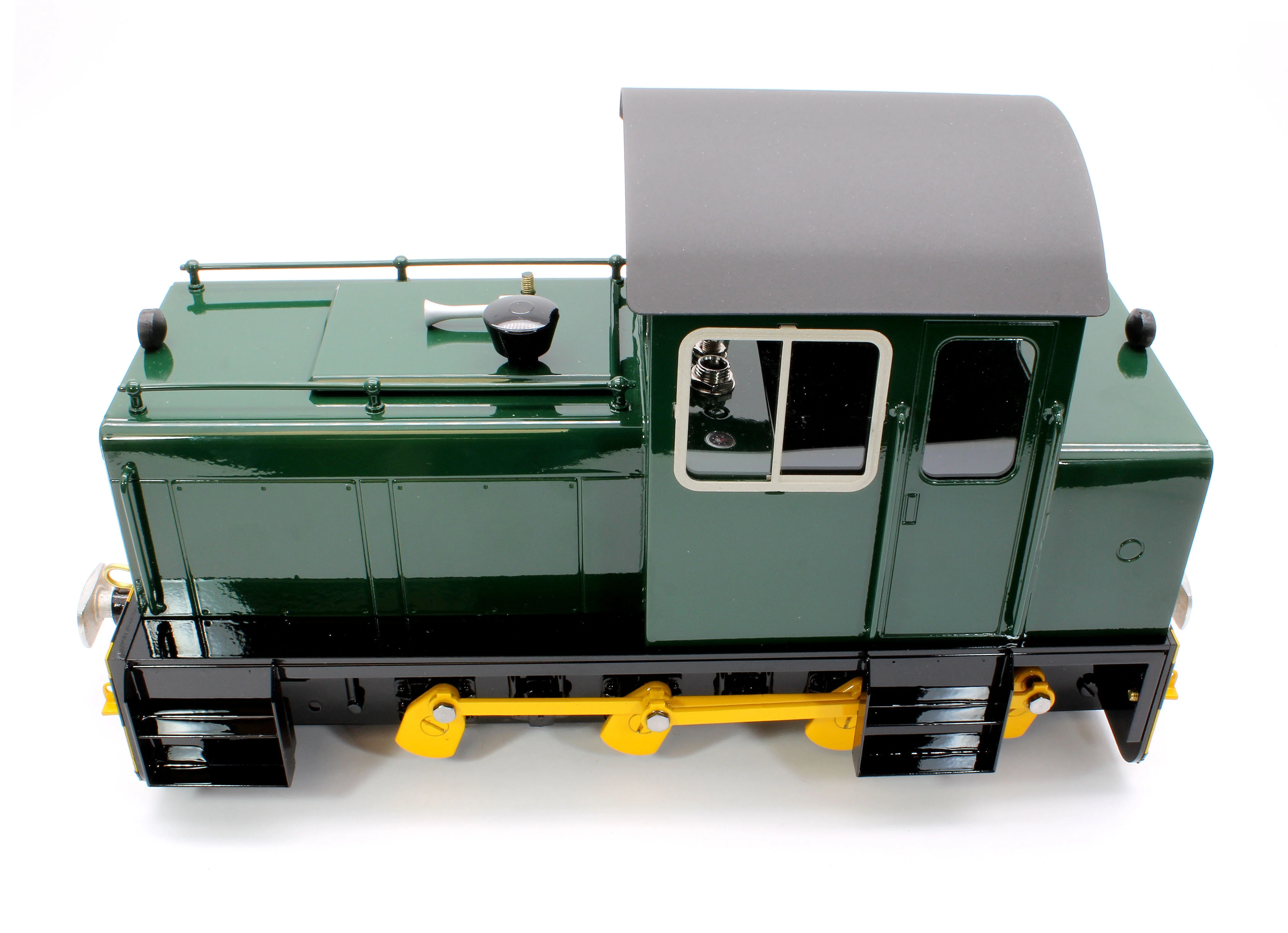 HCWS-BRUNGREEN-I 0-6-0 'Harlech Castle MK.1' Deep Brunswick Green (Radio Control, Insulated Wheels) Diesel Locomotive - With Sound - Image 5