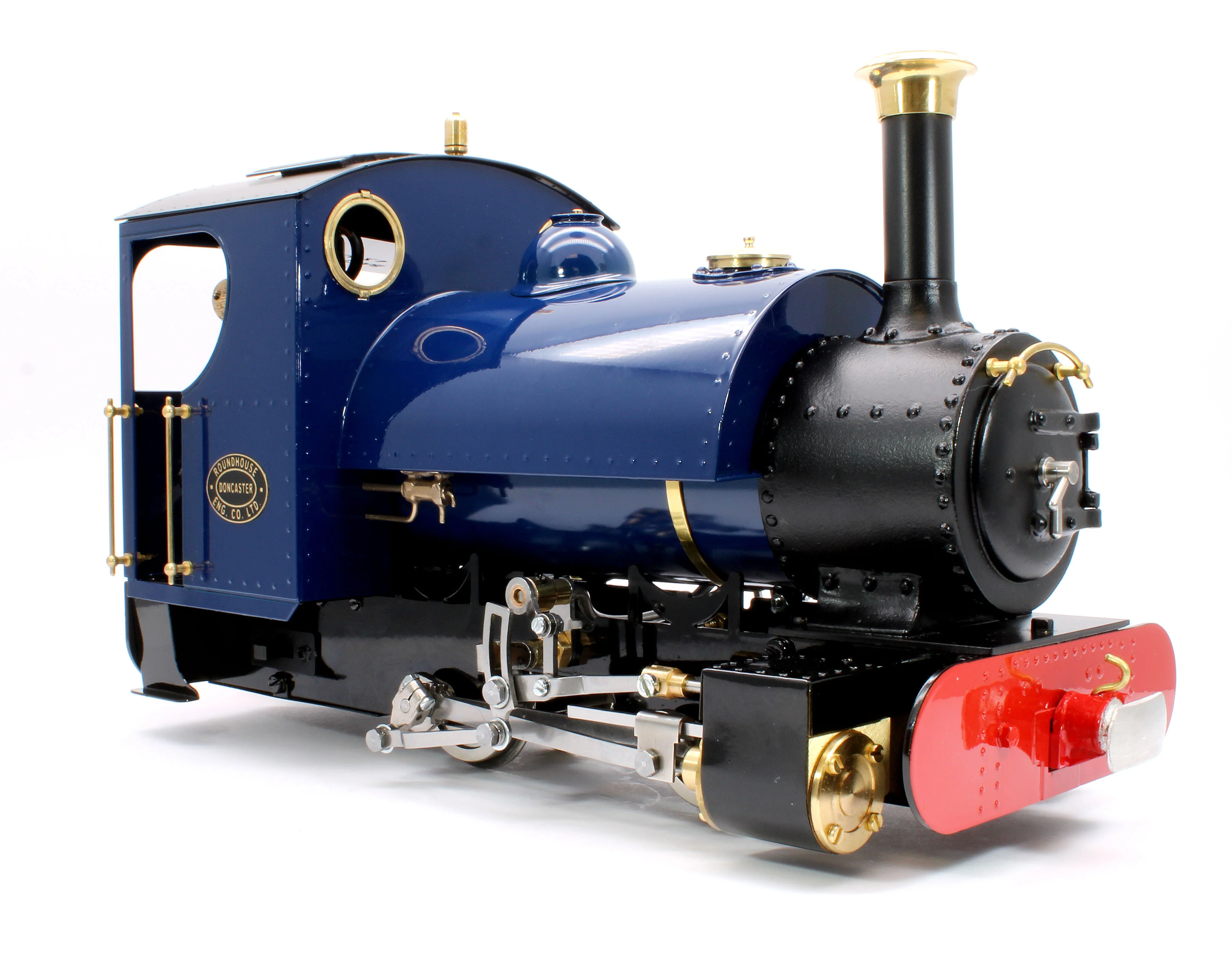 KRC-BLUE-NI 0-4-0 Saddle Tank 'Katie' Blue (Radio Control, Uninsulated Wheels) Steam Locomotive - Image 4