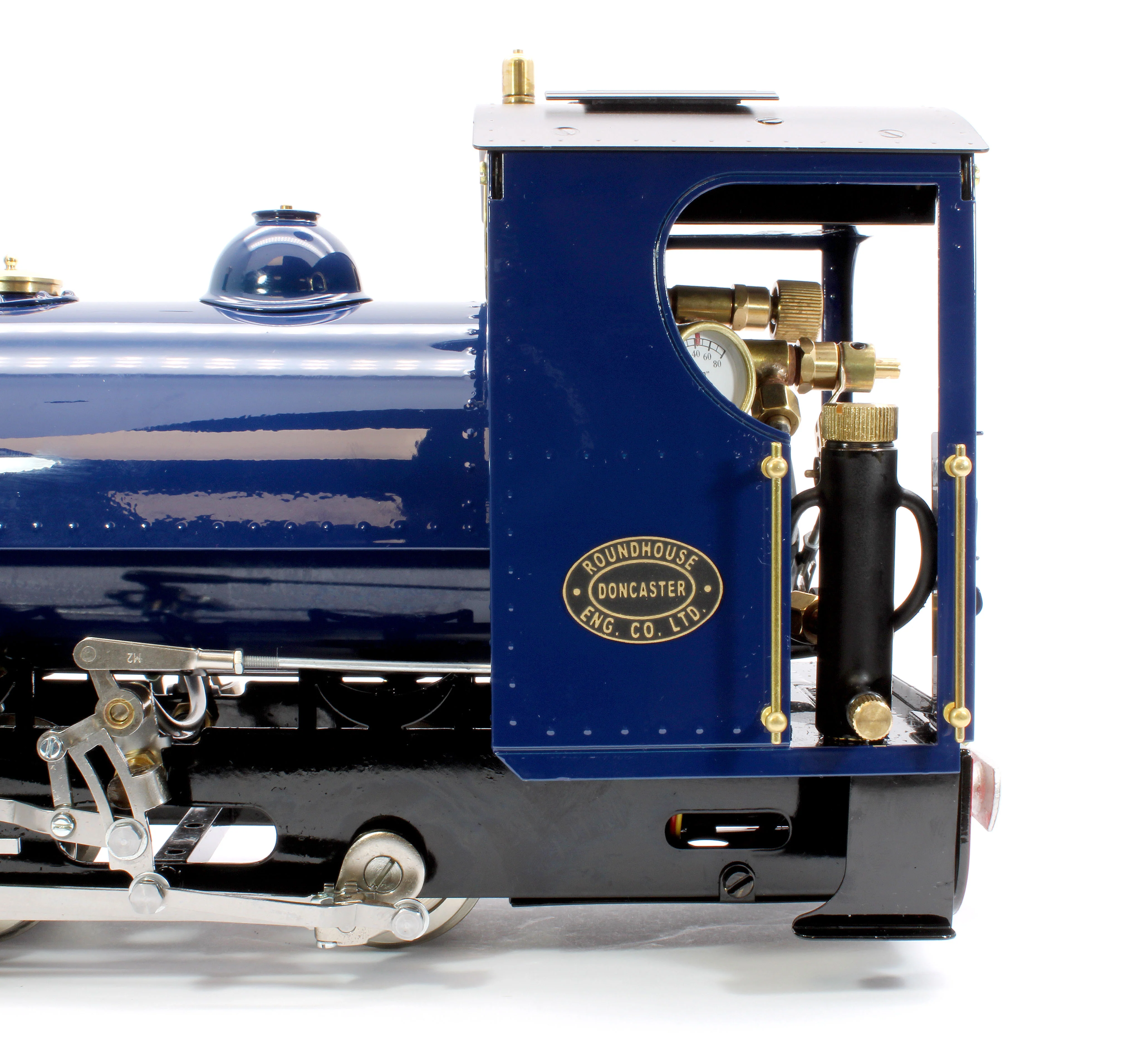 KRC-BLUE-NI 0-4-0 Saddle Tank 'Katie' Blue (Radio Control, Uninsulated Wheels) Steam Locomotive - Image 8