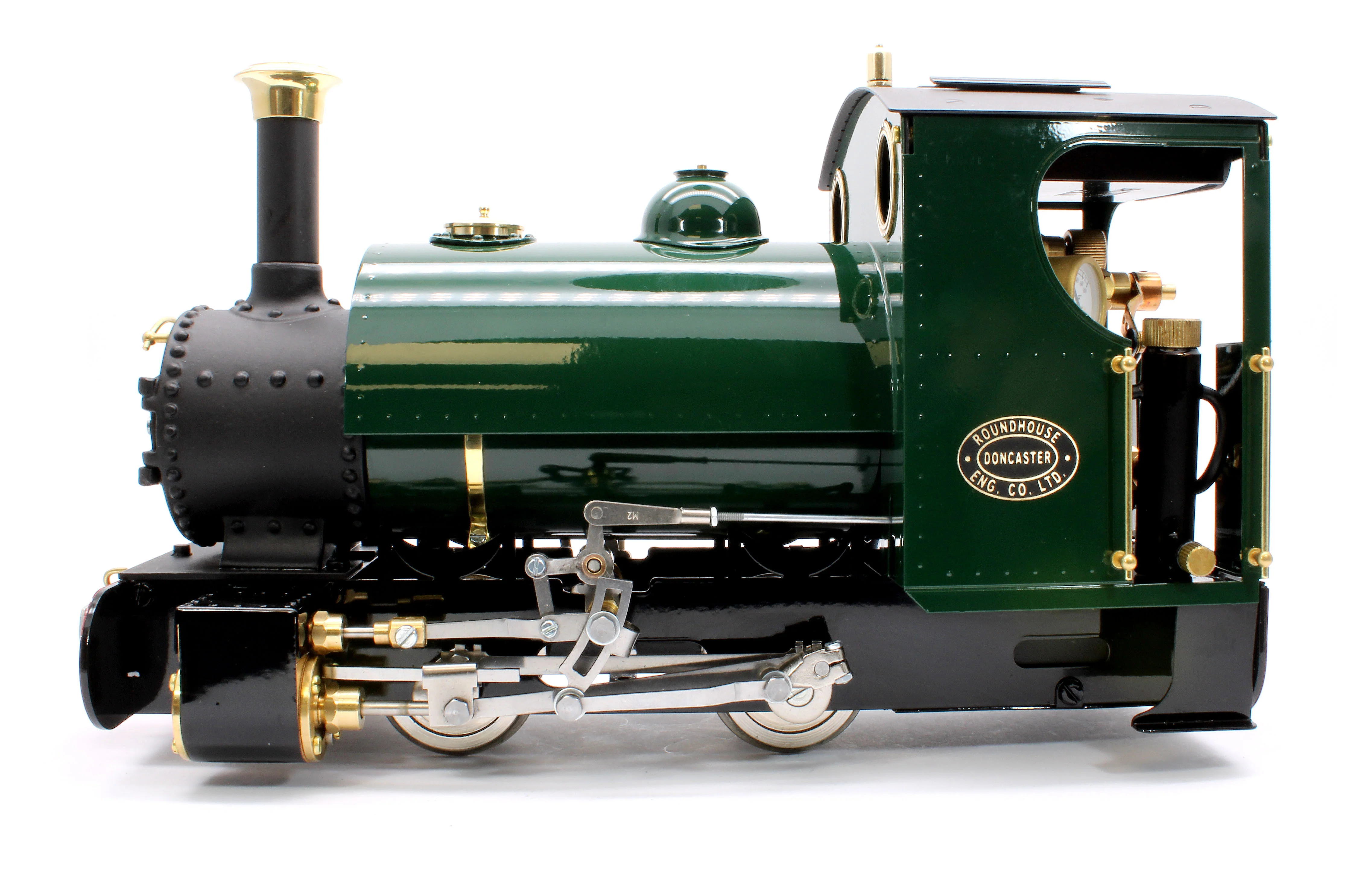 KRC-BRUNGREEN-NI 0-4-0 Saddle Tank 'Katie' Deep Brunswick Green (Radio Control, Uninsulated Wheels) Steam Locomotive - Image 5