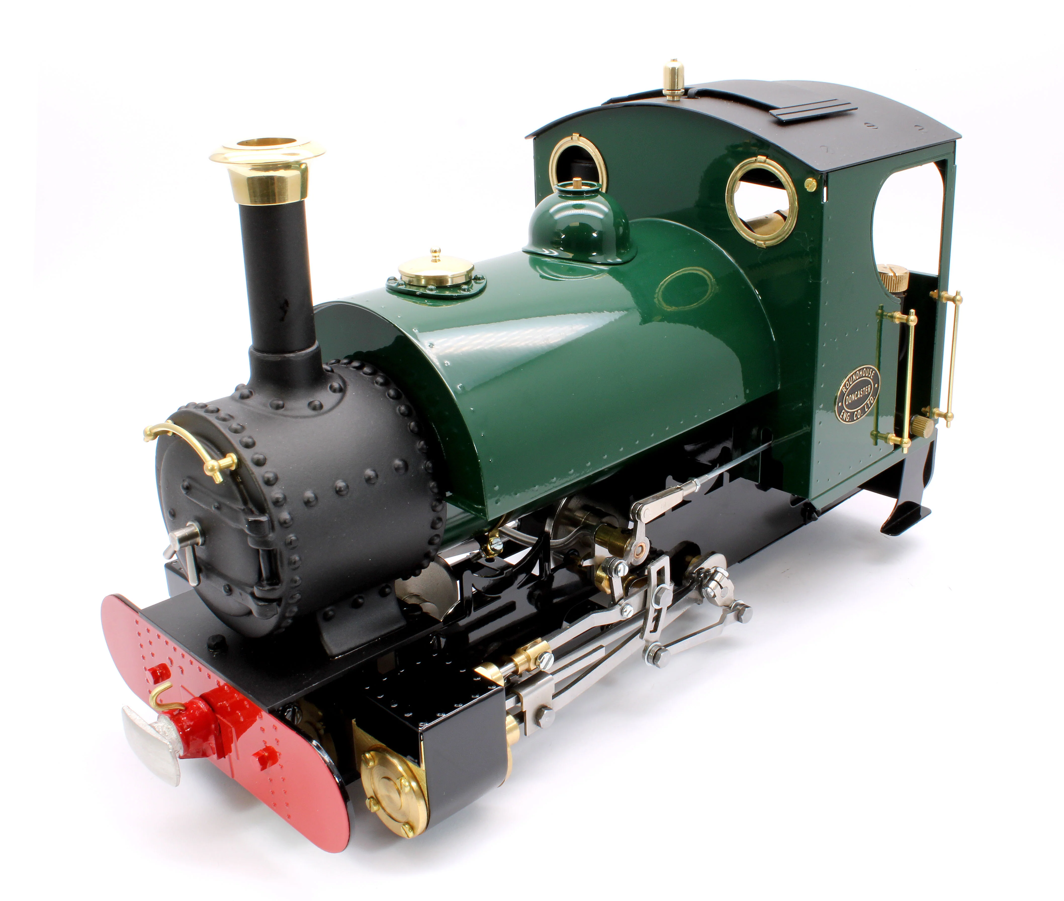 KRC-BRUNGREEN-NI 0-4-0 Saddle Tank 'Katie' Deep Brunswick Green (Radio Control, Uninsulated Wheels) Steam Locomotive - Image 9