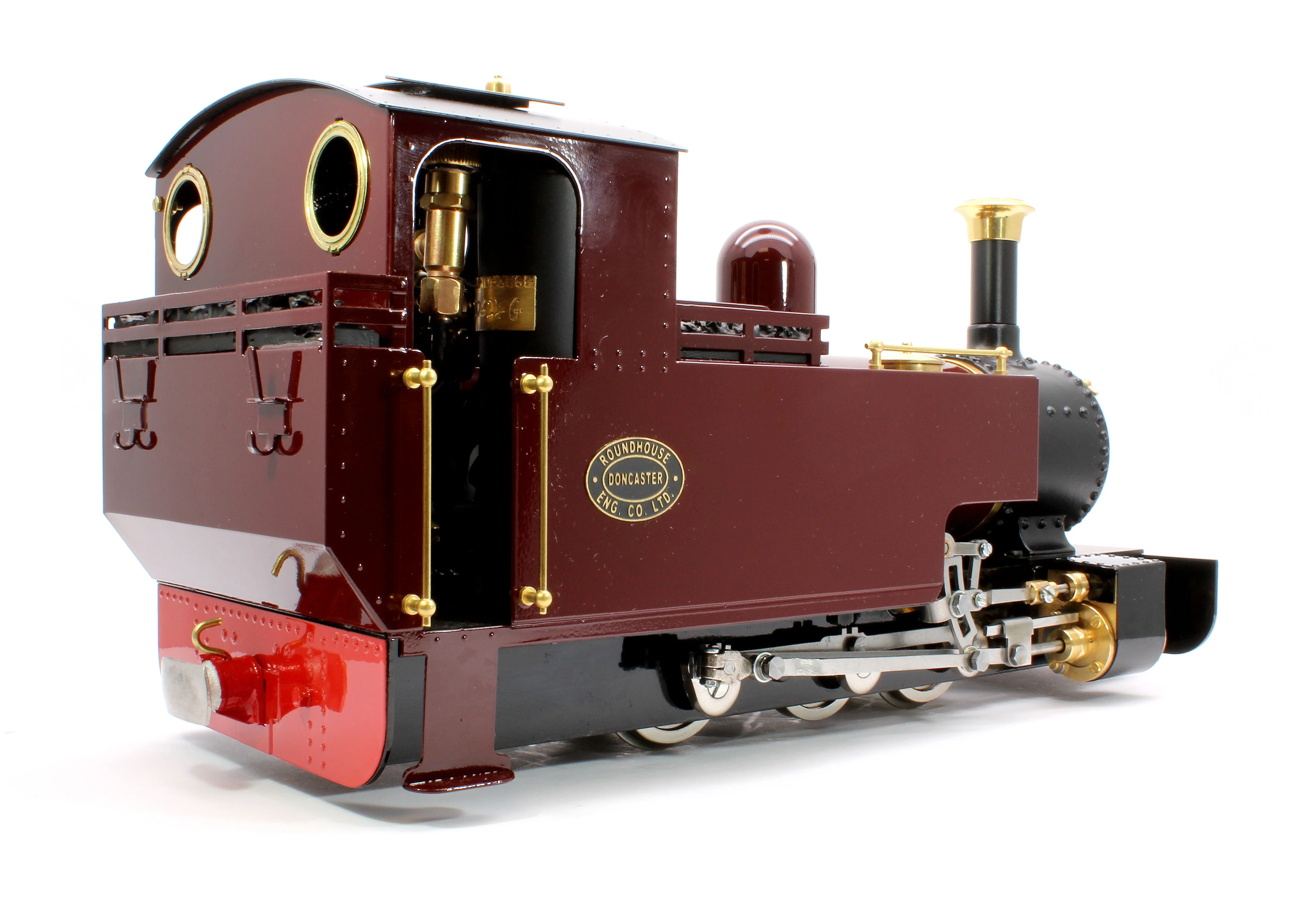 0-6-0 'Lady Anne' Fairlie Engine Maroon (Radio Control, Uninsulated Wheels) Steam Locomotive - Image 3