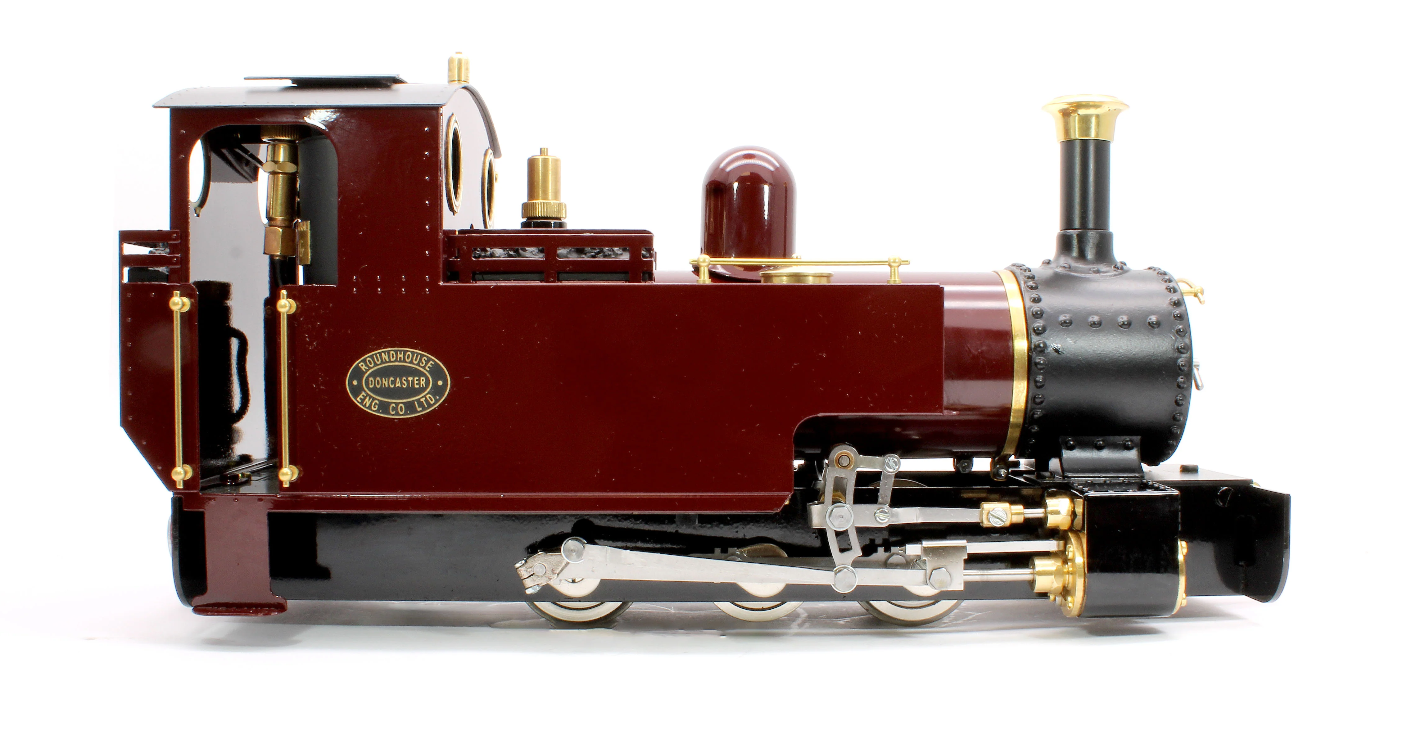 0-6-0 'Lady Anne' Fairlie Engine Maroon (Radio Control, Uninsulated Wheels) Steam Locomotive - Image 6